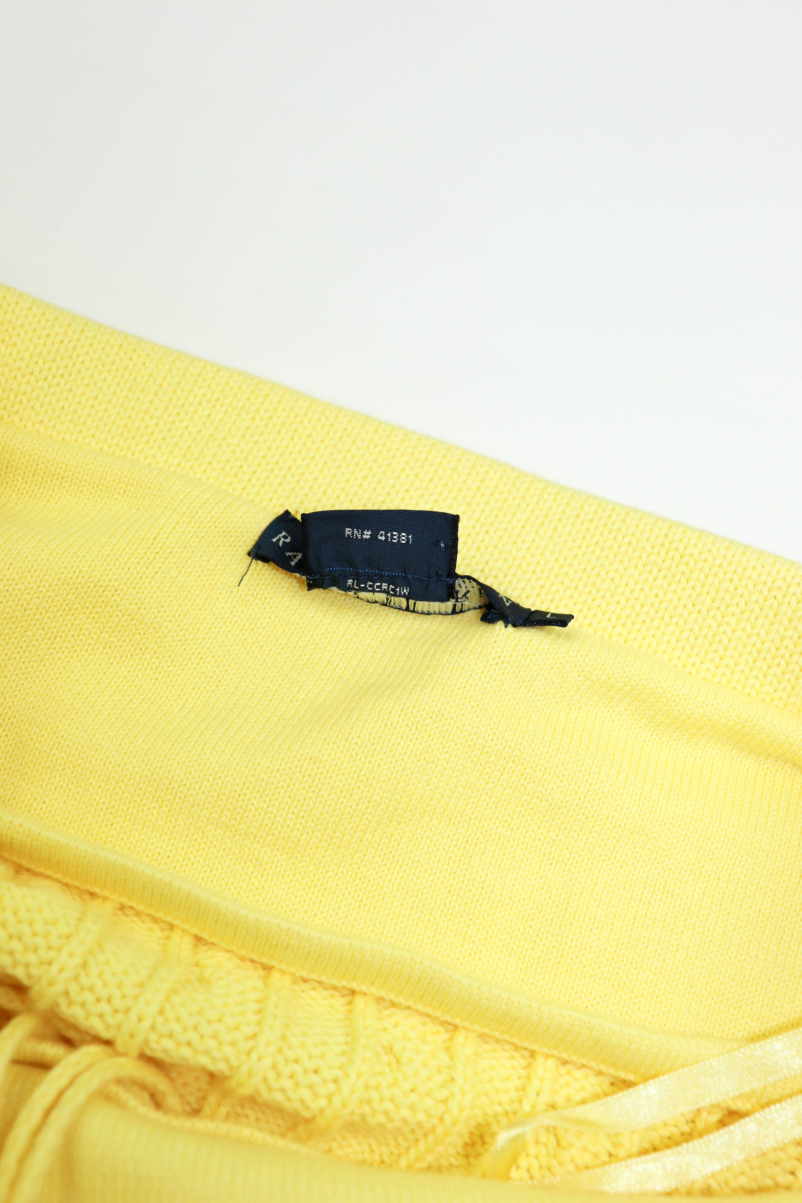 Polo Ralph Lauren Ralph Lauren Hong Kong Made Knitted Cotton Yellow Mini Skirt Size 32" / US 10 / IT 46 - 11 Thumbnail