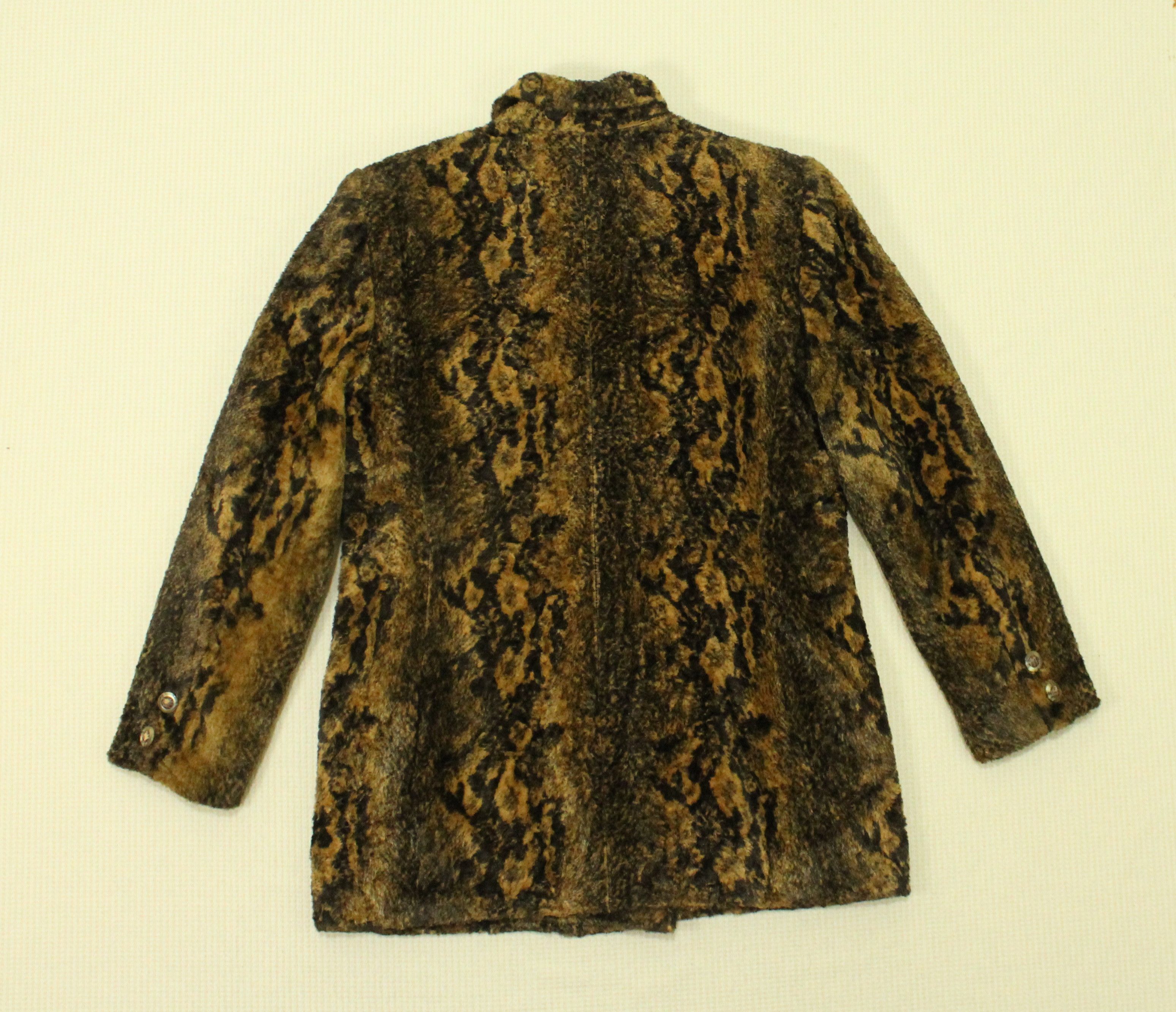 Ungaro Paris UNGARO Paris Jacket Blazer Double Breast Pile Python Motif Size M / US 6-8 / IT 42-44 - 9 Thumbnail