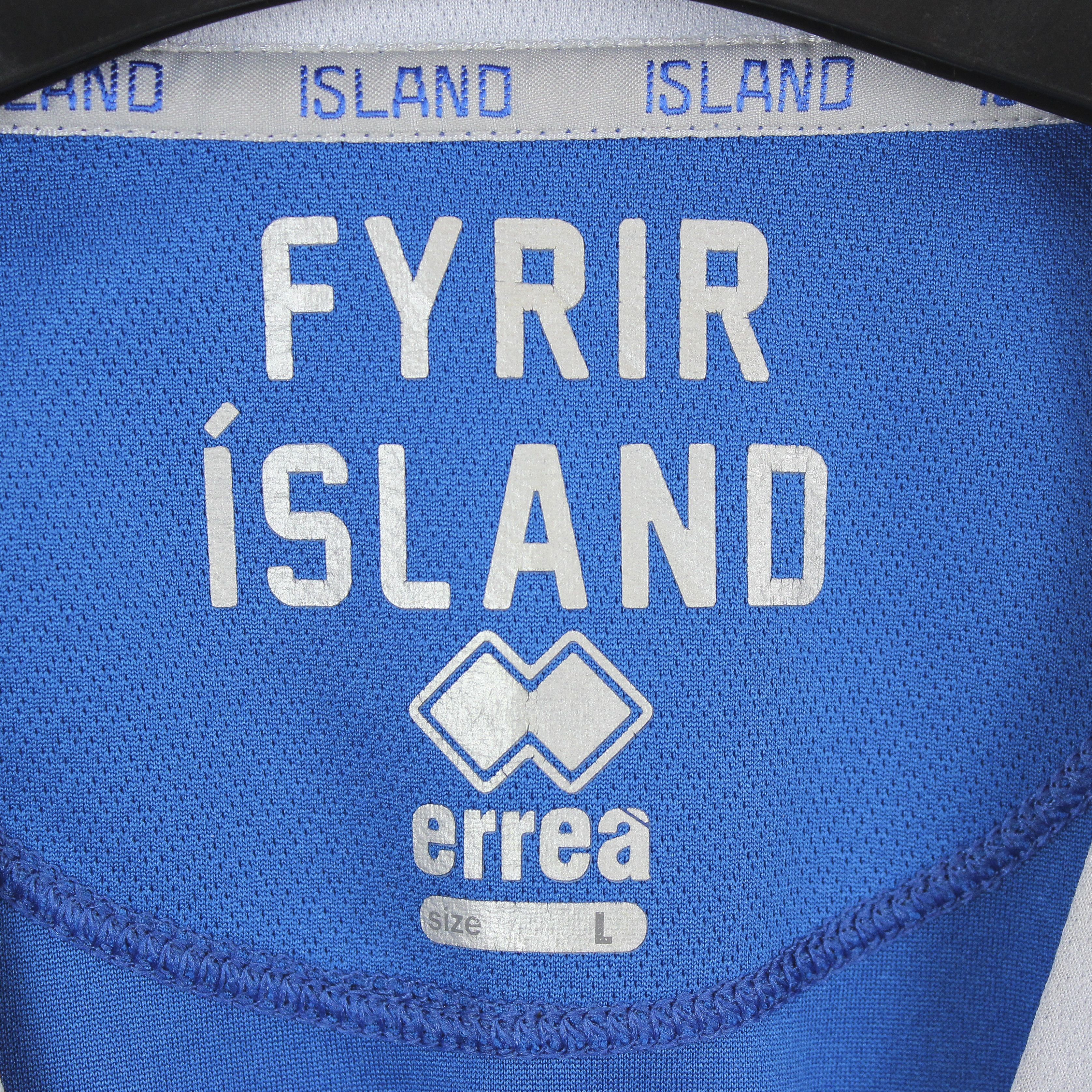 Errea Iceland Errea Mens L Football Jersey Shirt Top 2018 2020 KSI Size US L / EU 52-54 / 3 - 4 Thumbnail