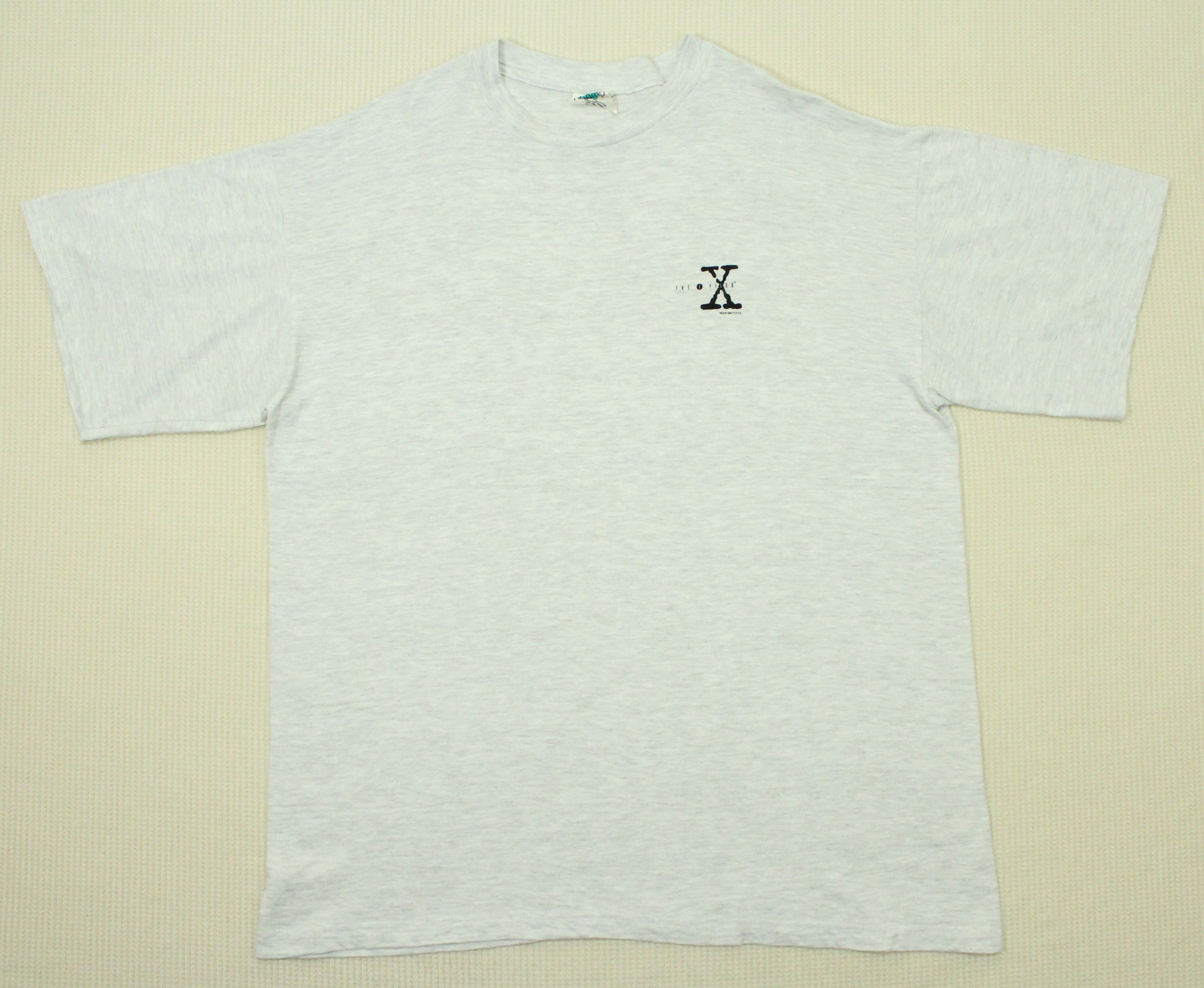 Other Vintage 90s THE X FILES T Shirt Movie Small Logo Size US XL / EU 56 / 4 - 4 Thumbnail
