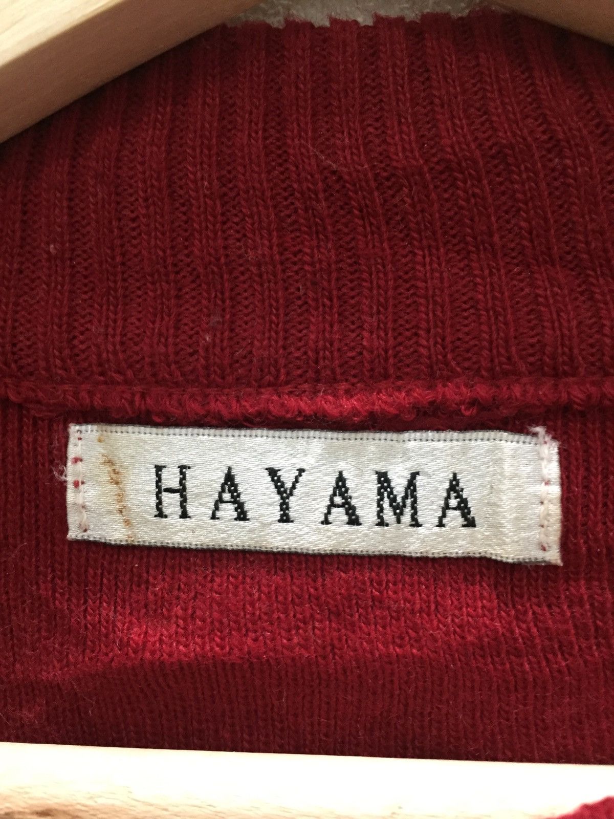 Aran Isles Knitwear × Japanese Brand Hayama Leaf Design Knitwear Size US S / EU 44-46 / 1 - 3 Thumbnail