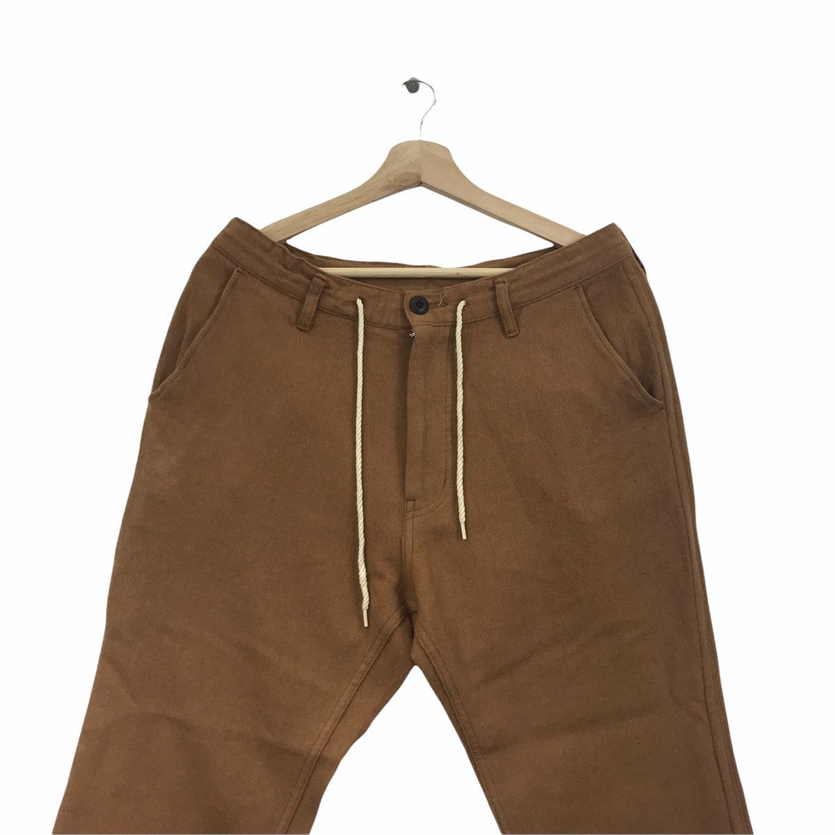 URBAN RESEARCH DOORS URBAN RESEARCH Japanese Brand Wool Casual Trousers Pant Size US 32 / EU 48 - 2 Thumbnail