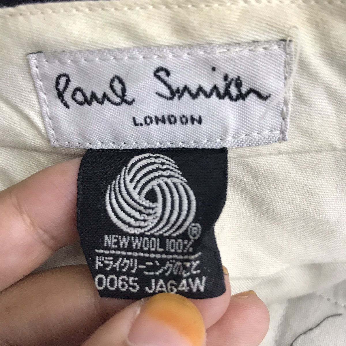 Paul Smith PAUL SMITH LONDON Brand Wool Casual Trousers Pant Size US 29 - 3 Thumbnail