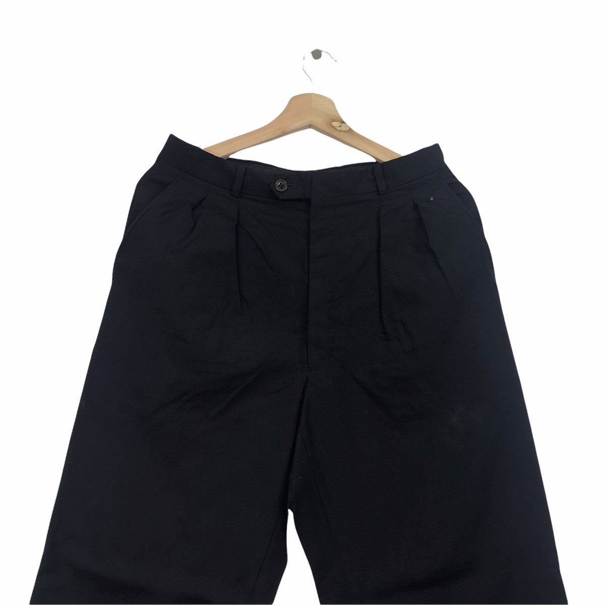 Paul Smith PAUL SMITH LONDON Wool Black Casual Trousers Pant Size US 29 - 2 Thumbnail