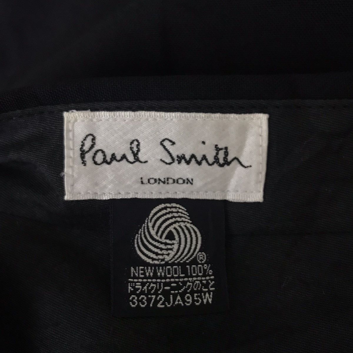 Paul Smith PAUL SMITH LONDON Wool Black Casual Trousers Pant Size US 29 - 3 Thumbnail