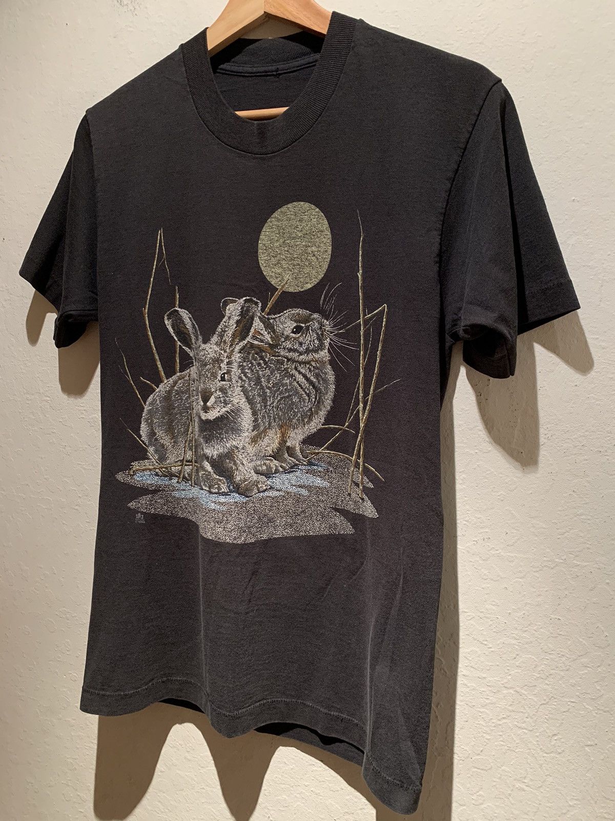*RARE* Vintage 1988 Bunny Rabbit Single Stitch Nature Shirt