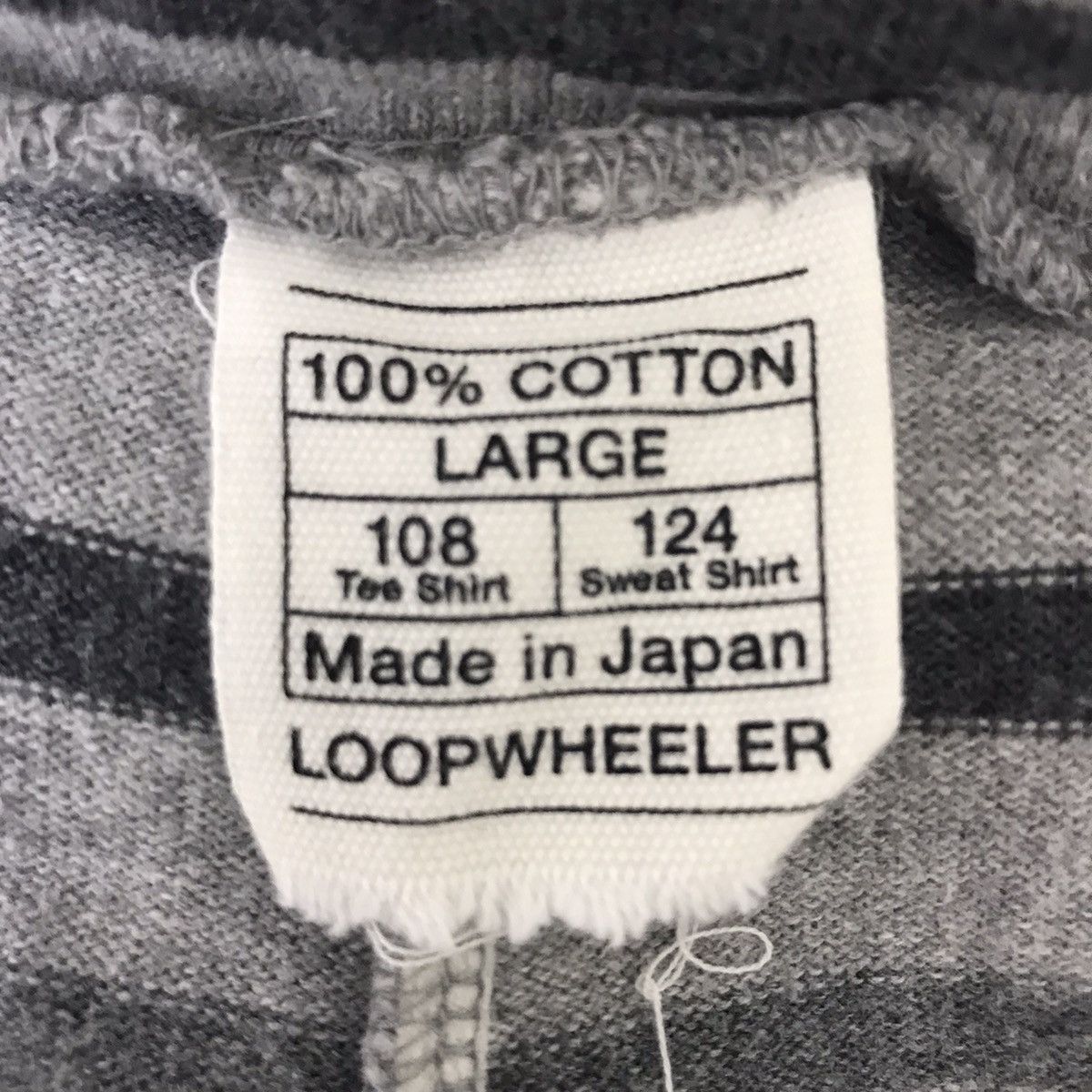 Loopwheeler LOOPWHEELER Stripes Japan Brand Short Joggerpant Sweatpant Size US 32 / EU 48 - 3 Thumbnail
