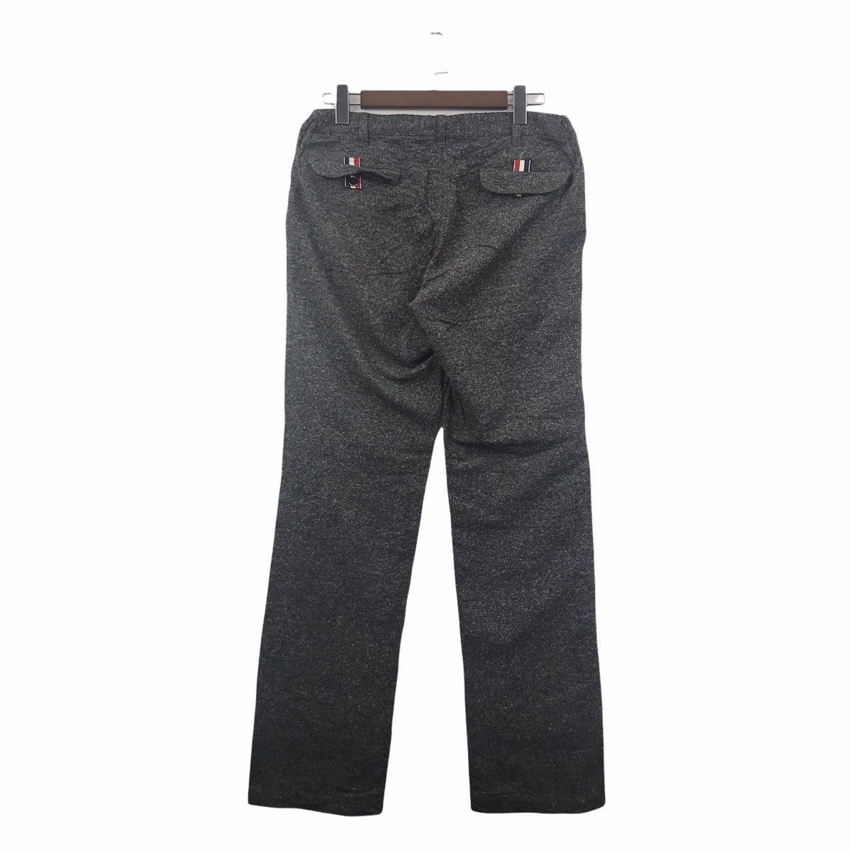 Vintage BEAMS LIGHT Japanese Brand Wool Grey Casual Trousers Pant Size US 32 / EU 48 - 6 Thumbnail