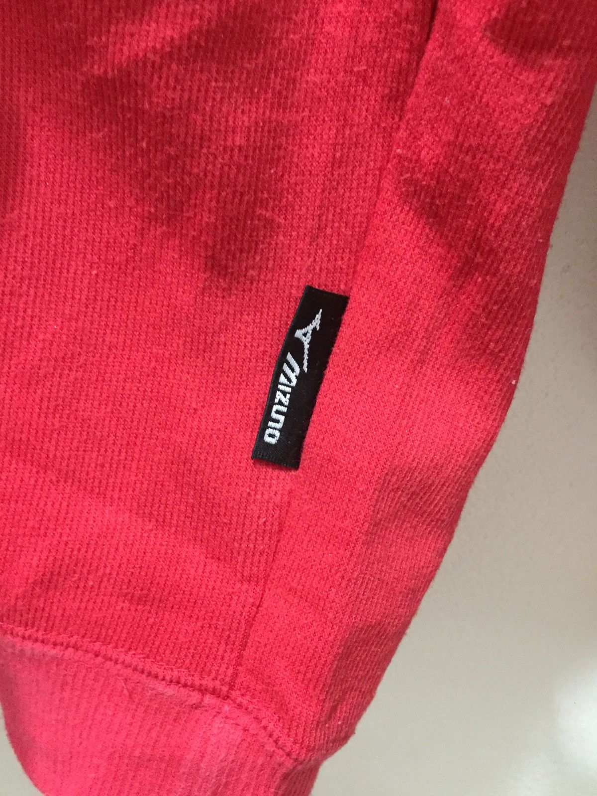 Earl Sweatshirt Mizuno V-Neck Sweatshirt Red Colour Size US L / EU 52-54 / 3 - 4 Thumbnail