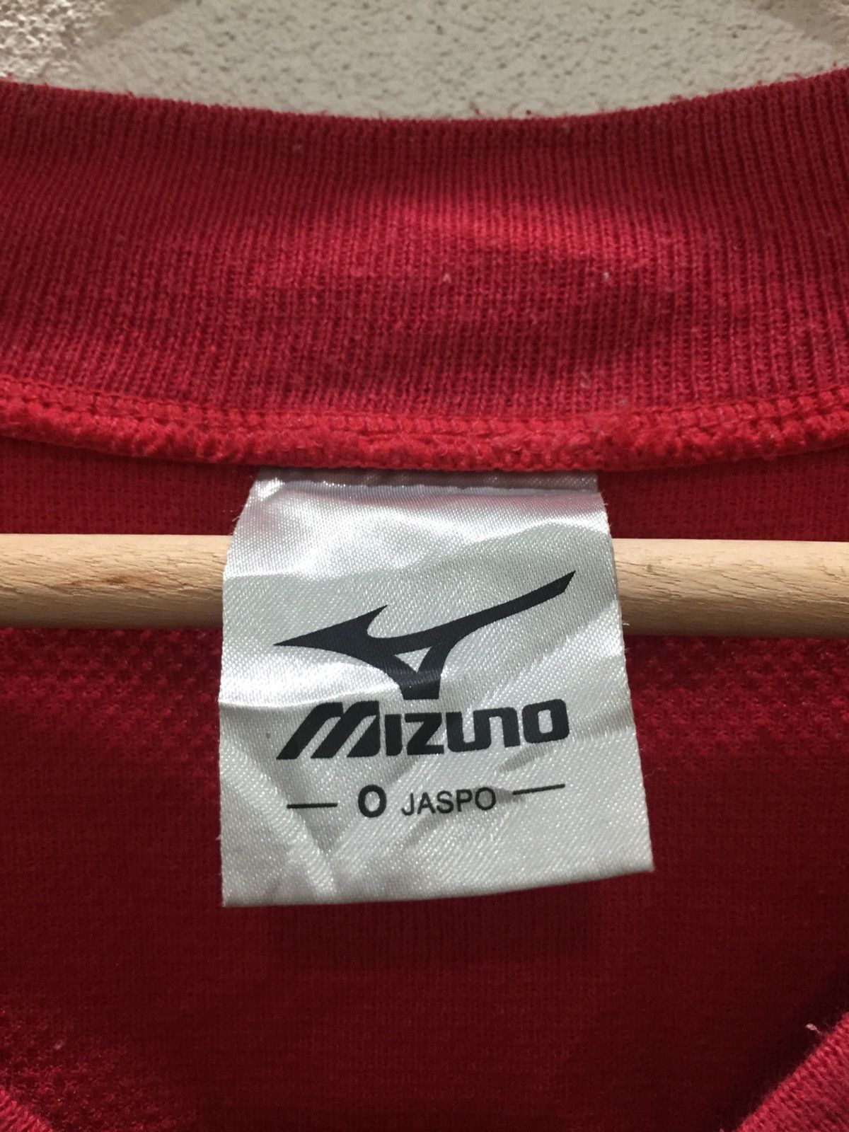 Earl Sweatshirt Mizuno V-Neck Sweatshirt Red Colour Size US L / EU 52-54 / 3 - 3 Thumbnail