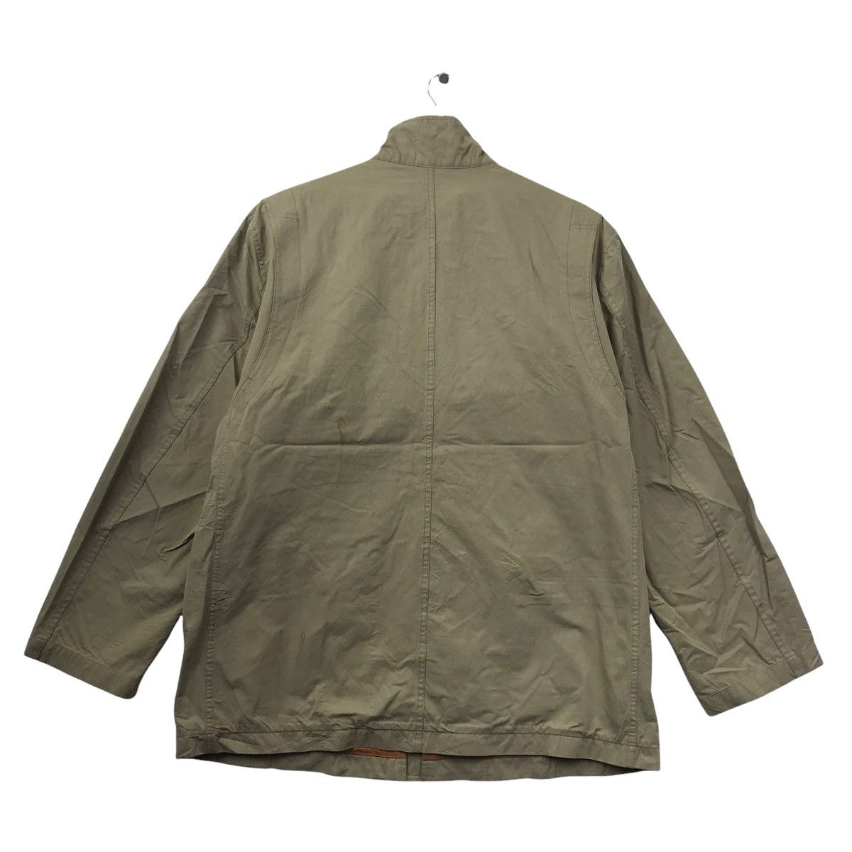 Vintage GIANNI VALENTINO Italian Designer Brown Light Jacket Size US L / EU 52-54 / 3 - 7 Thumbnail