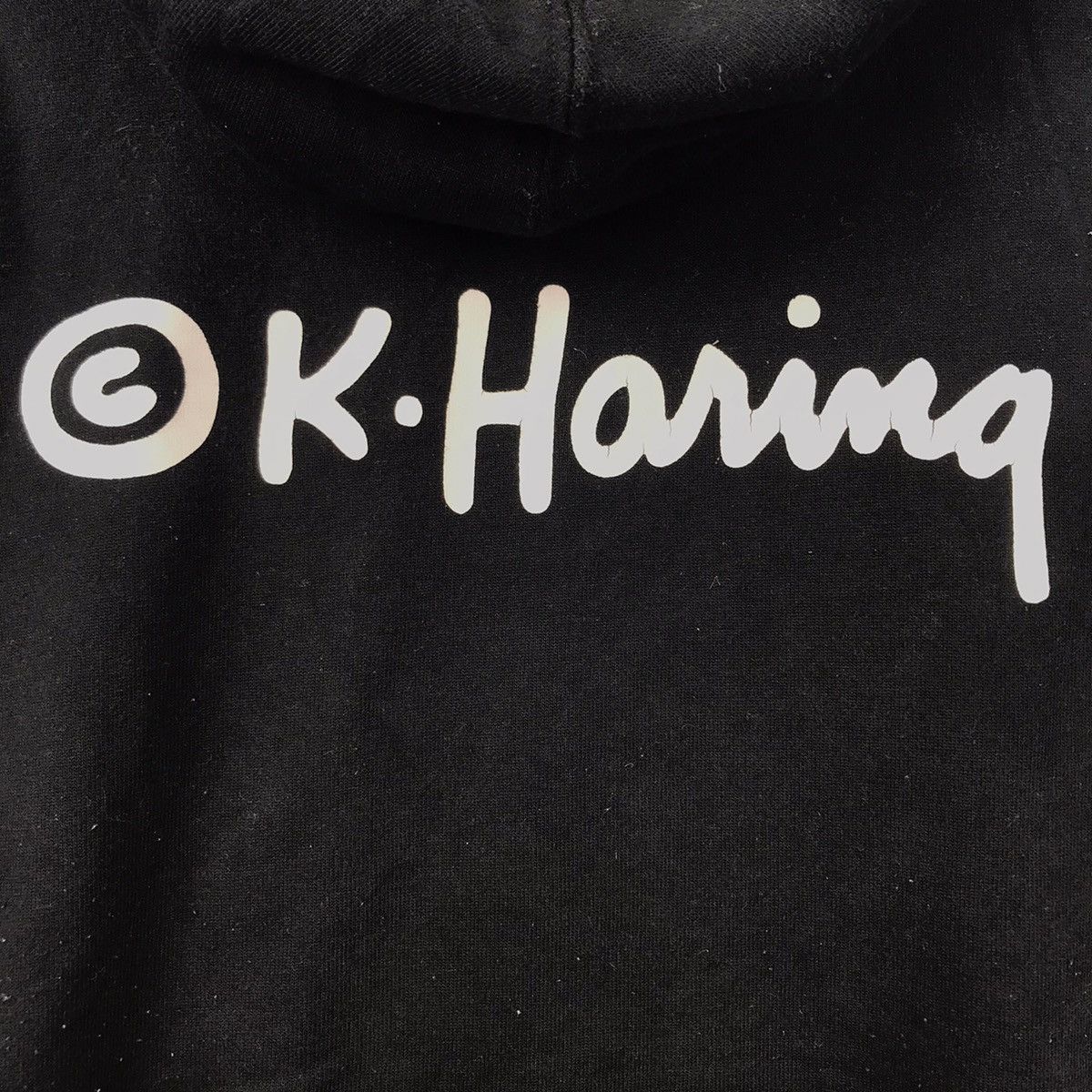 Keith Haring KEITH HARING FingerCross PopArt Street ArtistBlackSweatshirt Size US L / EU 52-54 / 3 - 11 Thumbnail
