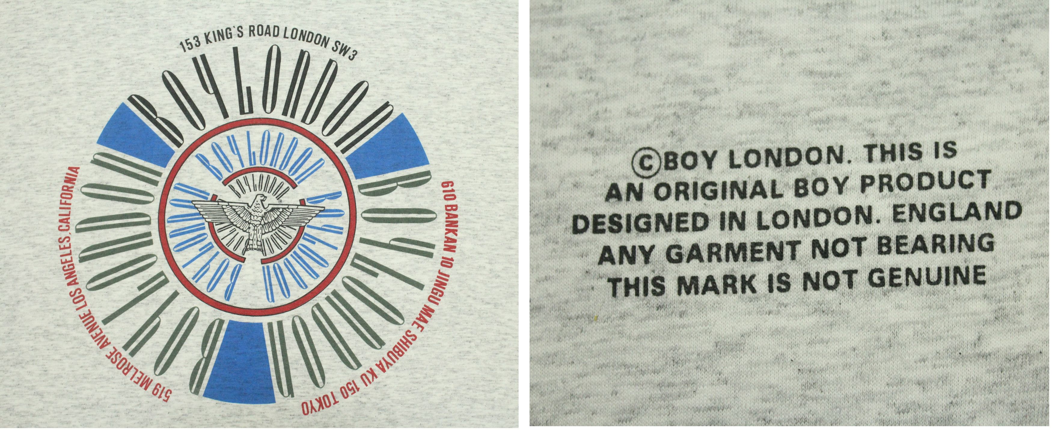 Boy London × Vintage Vintage BOY LONDON Shirt Long Sleeve Made In USA Size US L / EU 52-54 / 3 - 5 Thumbnail