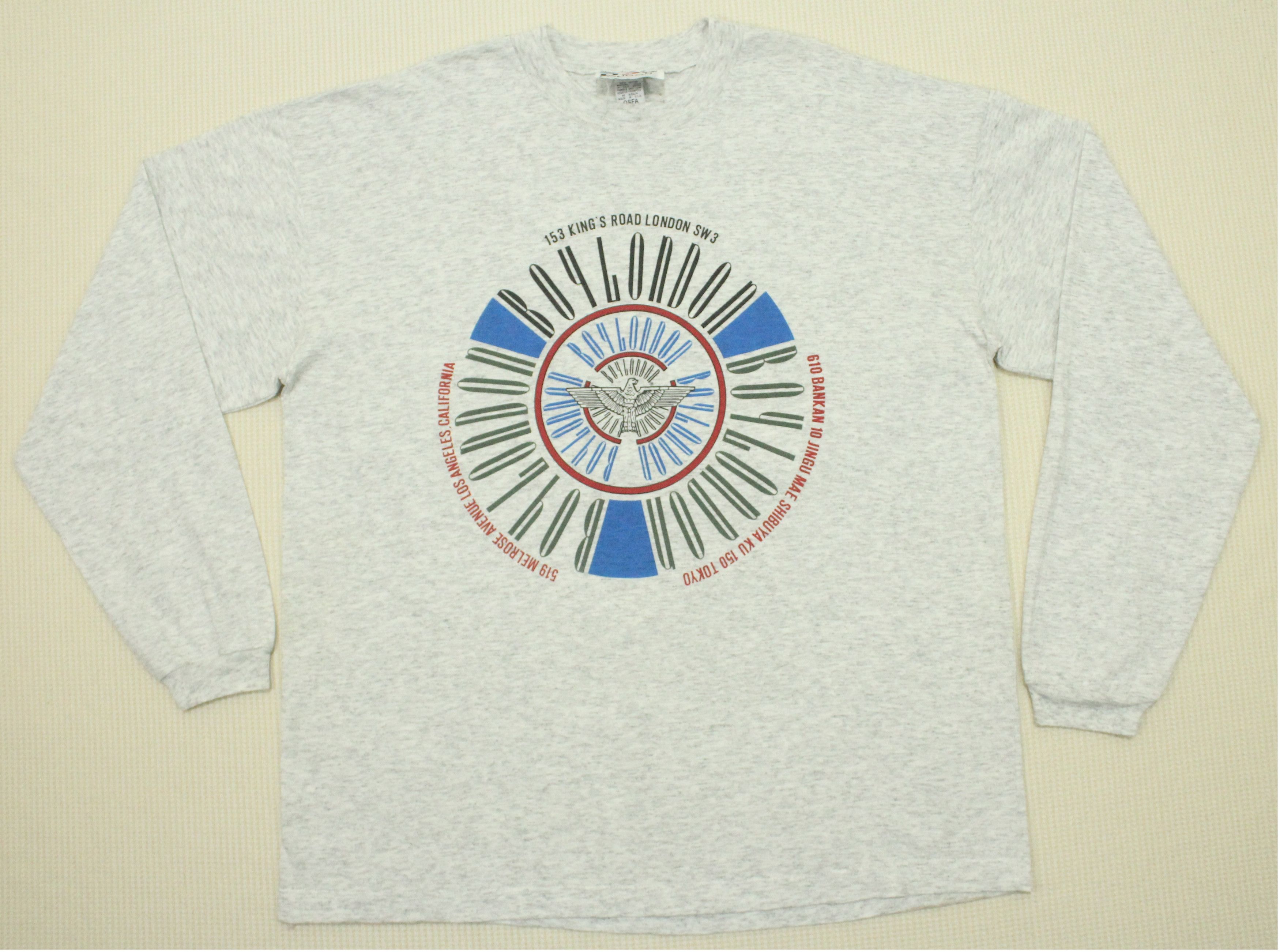 Boy London × Vintage Vintage BOY LONDON Shirt Long Sleeve Made In USA Size US L / EU 52-54 / 3 - 2 Thumbnail