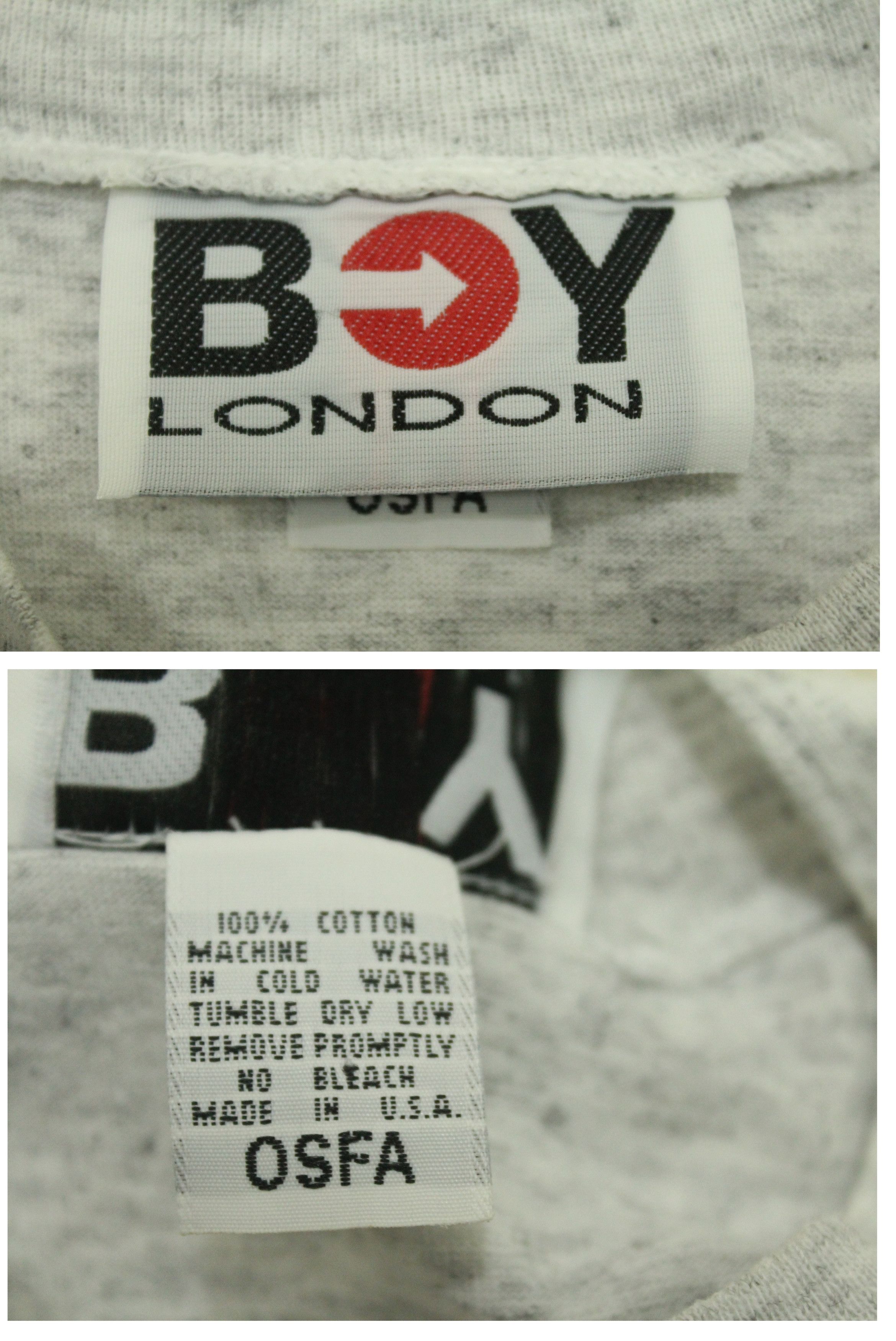 Boy London × Vintage Vintage BOY LONDON Shirt Long Sleeve Made In USA Size US L / EU 52-54 / 3 - 6 Thumbnail