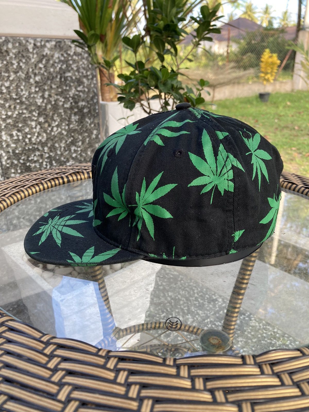 Vintage Huf Plantlife Snapback Cap Size ONE SIZE - 3 Thumbnail