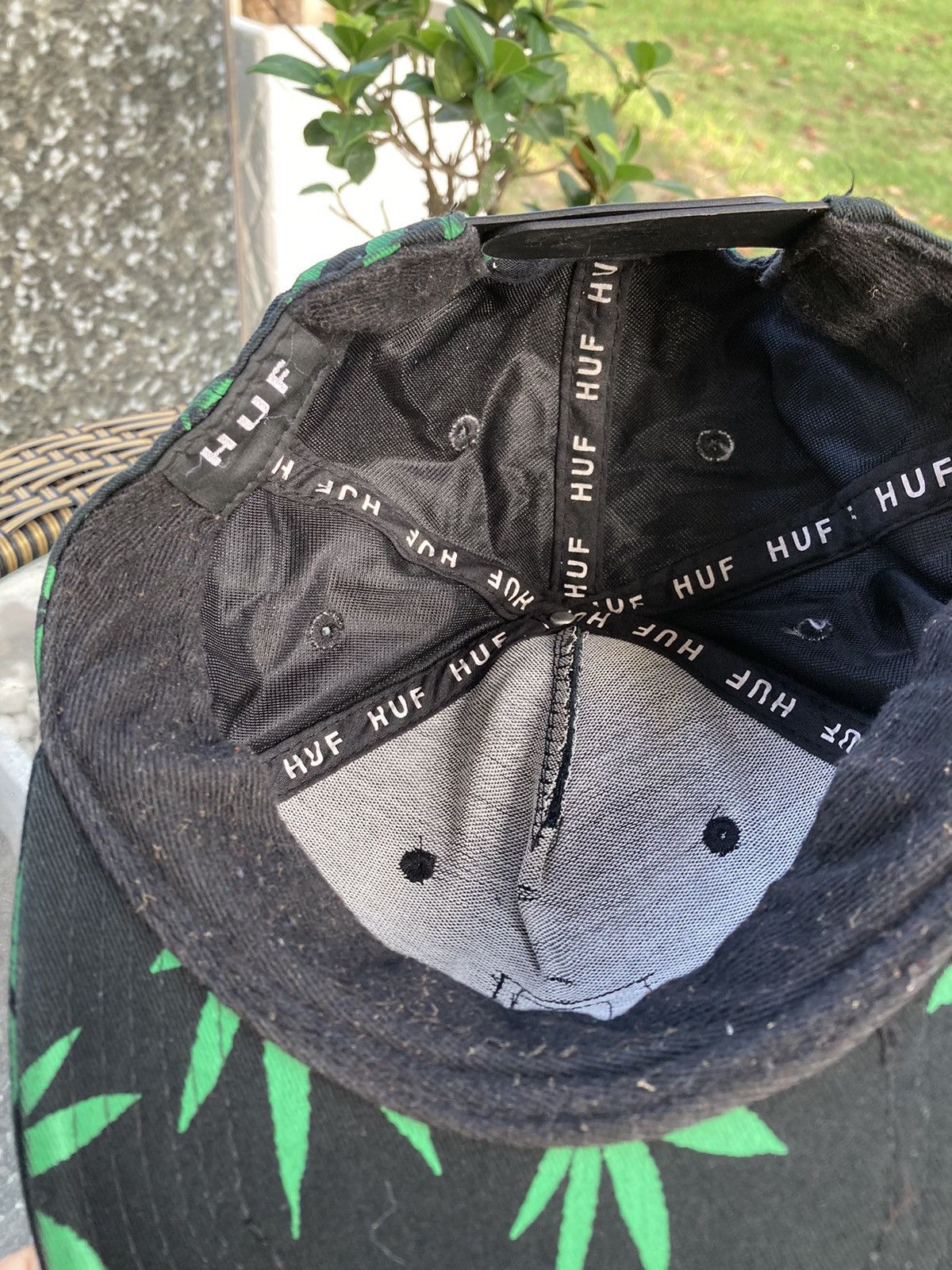 Vintage Huf Plantlife Snapback Cap Size ONE SIZE - 5 Thumbnail