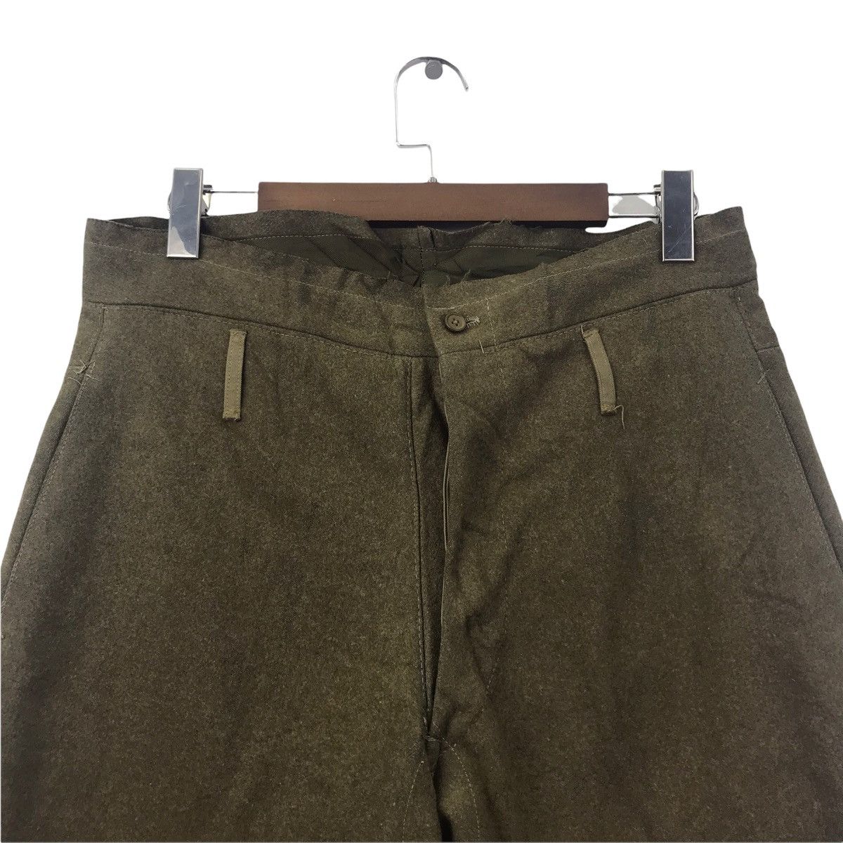 Vintage Vintage 50s FIELD WOOL Military Army Fatique Utility Heavy Size US 34 / EU 50 - 2 Thumbnail