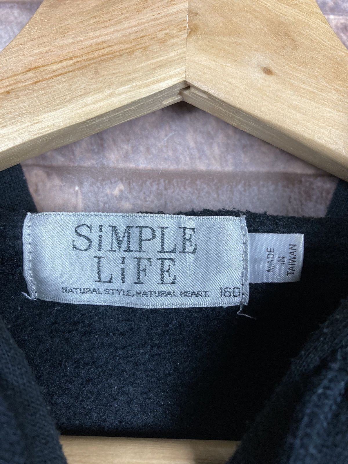Japanese Brand Simple Life Zipper Hoodie #41-1 Size US S / EU 44-46 / 1 - 3 Thumbnail