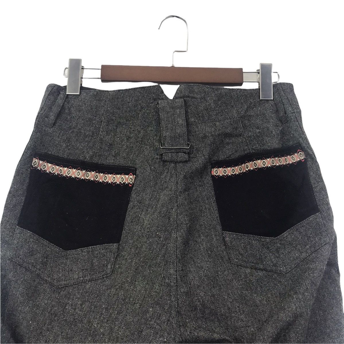 PPFM PPFM Native Navajo Pocket Japanese Brand Wool Trousers Pant Size US 31 - 10 Thumbnail