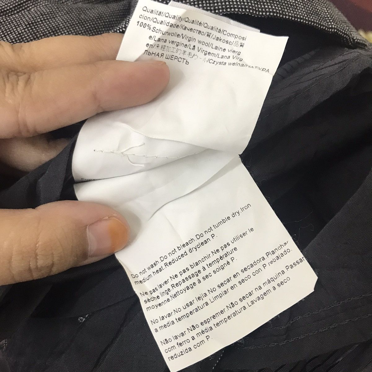 Hugo Boss BOSS HUGO BOSS Stripes Straight Cut Japanese Brand Trousers Size US 37 - 6 Thumbnail