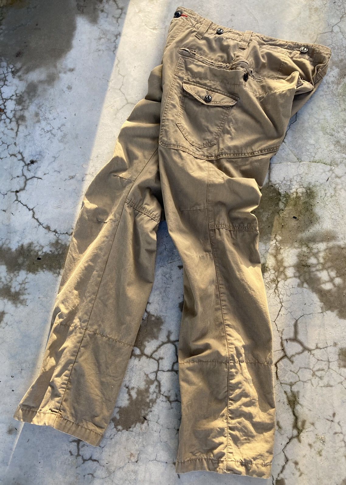 Japanese Brand Bull Japanese brand 6 pocket cargo pants Size US 31 - 2 Thumbnail