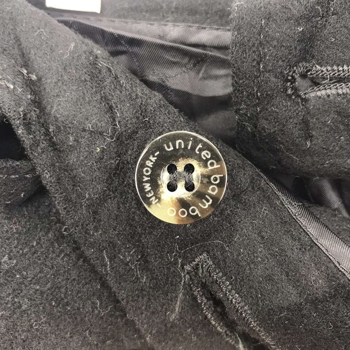 United Bamboo UNITED BAMBOO New York Cargo England Brand Wool TrousersPant Size US 31 - 4 Thumbnail