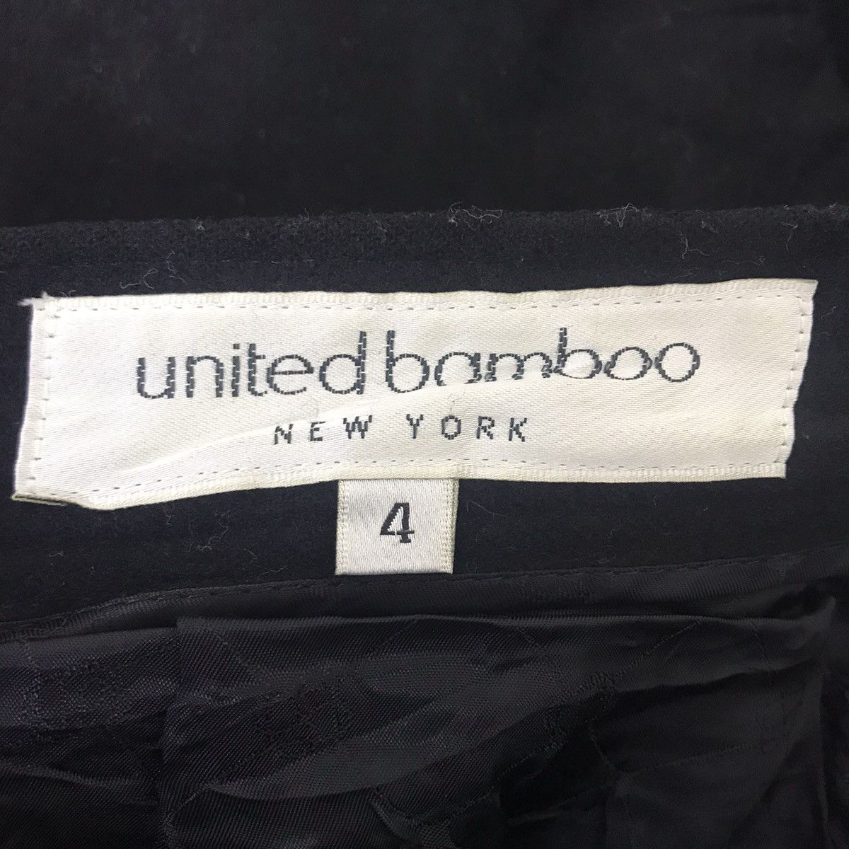 United Bamboo UNITED BAMBOO New York Cargo England Brand Wool TrousersPant Size US 31 - 5 Thumbnail