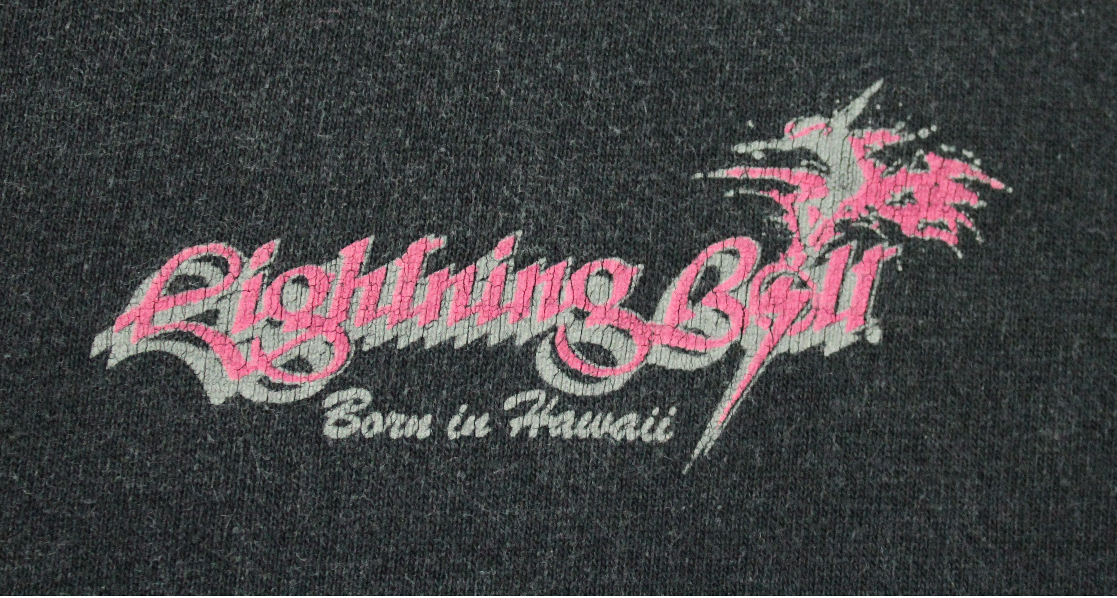 Lightning Bolt × Vintage Faded Distressed Vintage LIGHTNING BOLT Shirt Single Stitch Size US M / EU 48-50 / 2 - 12 Thumbnail