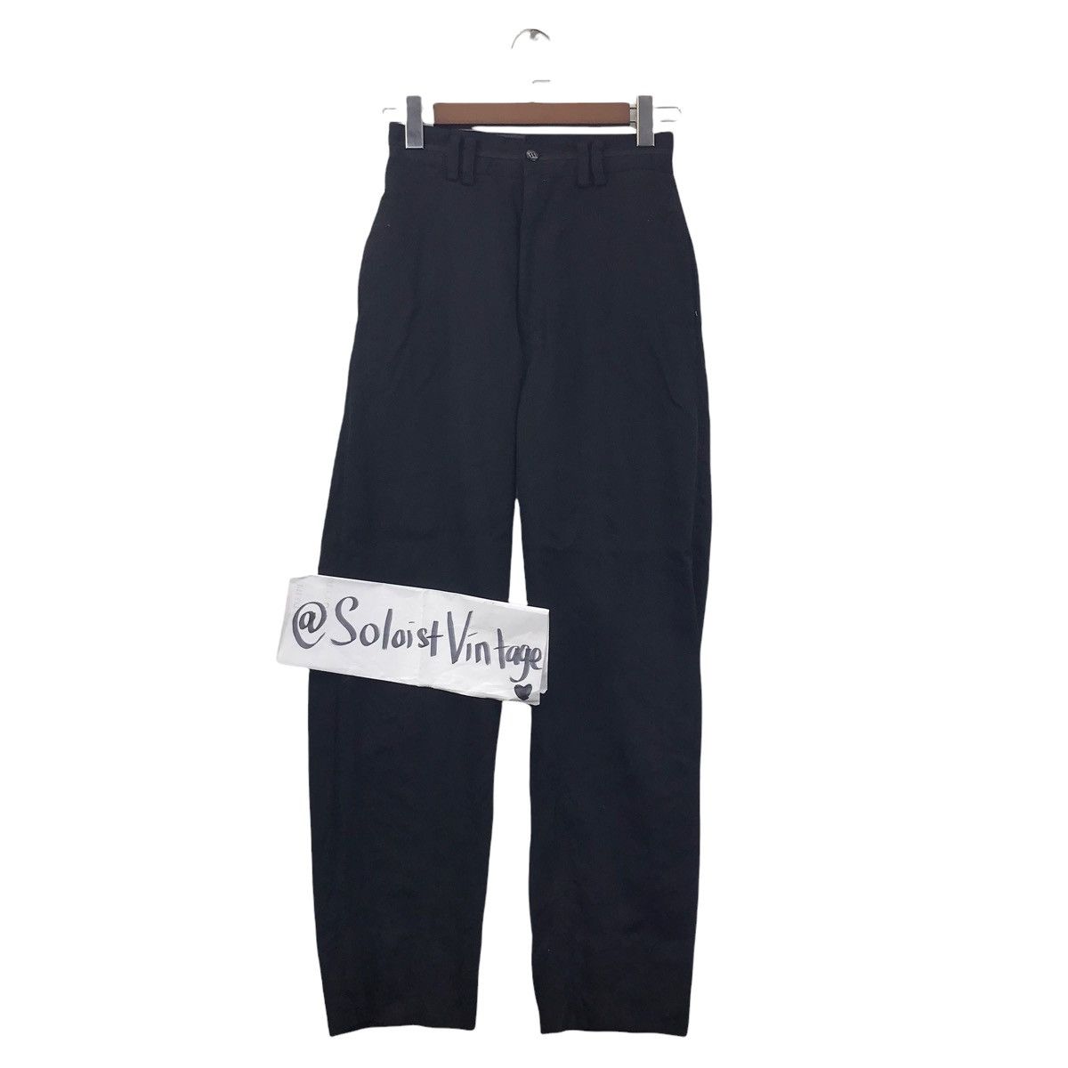 Japanese Brand LUNA MATTINO Japanese Brand Baggy Wool Trousers Pant Size US 26 / EU 42 - 1 Thumbnail