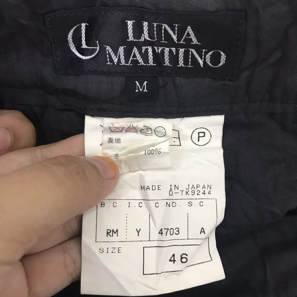 Japanese Brand LUNA MATTINO Japanese Brand Baggy Wool Trousers Pant Size US 26 / EU 42 - 3 Thumbnail