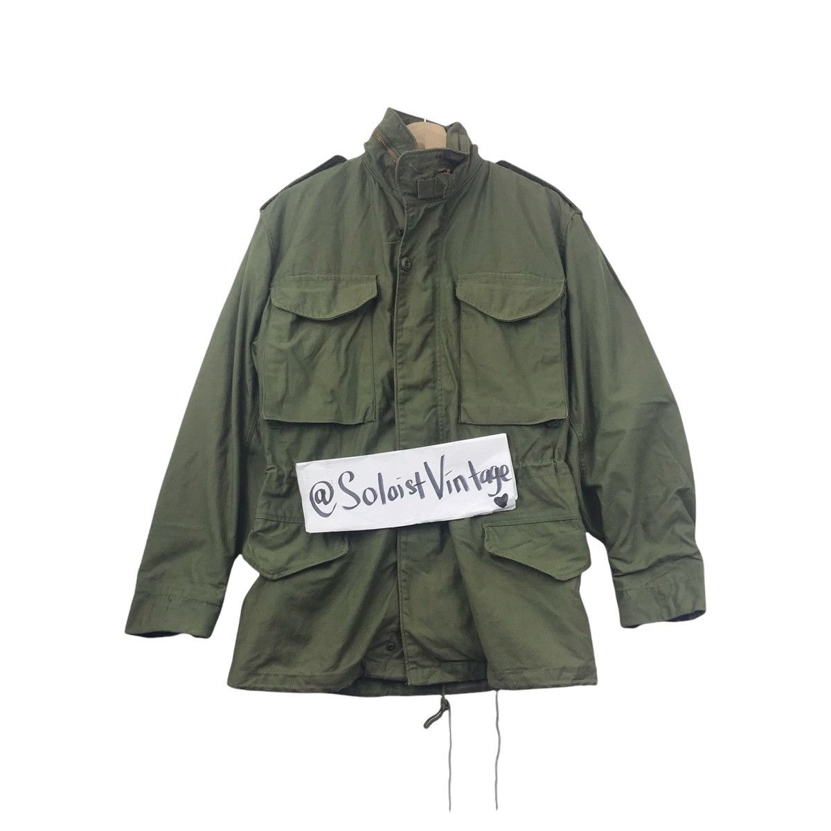 Vintage Vintage ALPHA INDUSTRIES USA Navy Army Bomber Flight Jacket Size US M / EU 48-50 / 2 - 1 Thumbnail