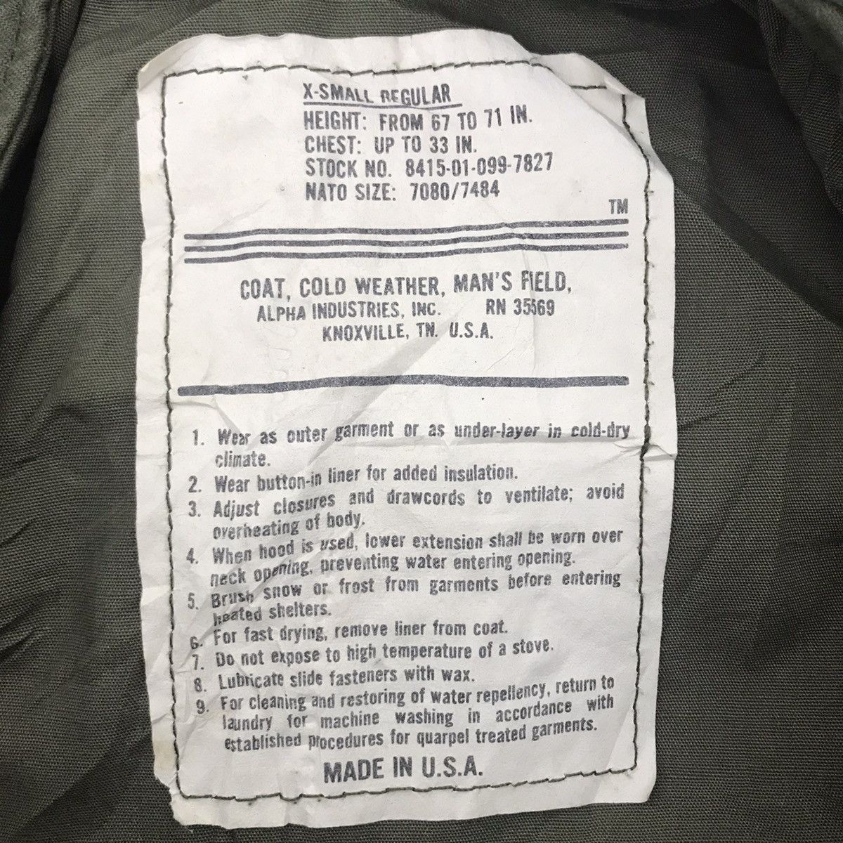 Vintage Vintage ALPHA INDUSTRIES USA Navy Army Bomber Flight Jacket Size US M / EU 48-50 / 2 - 3 Thumbnail