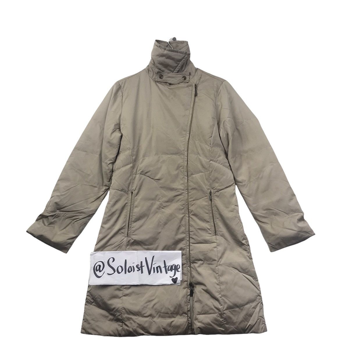 Vintage MAX MARA CLASSICS Italy Long Puffer CoatTrench Jacket Max&Co Size US S / EU 44-46 / 1 - 1 Thumbnail