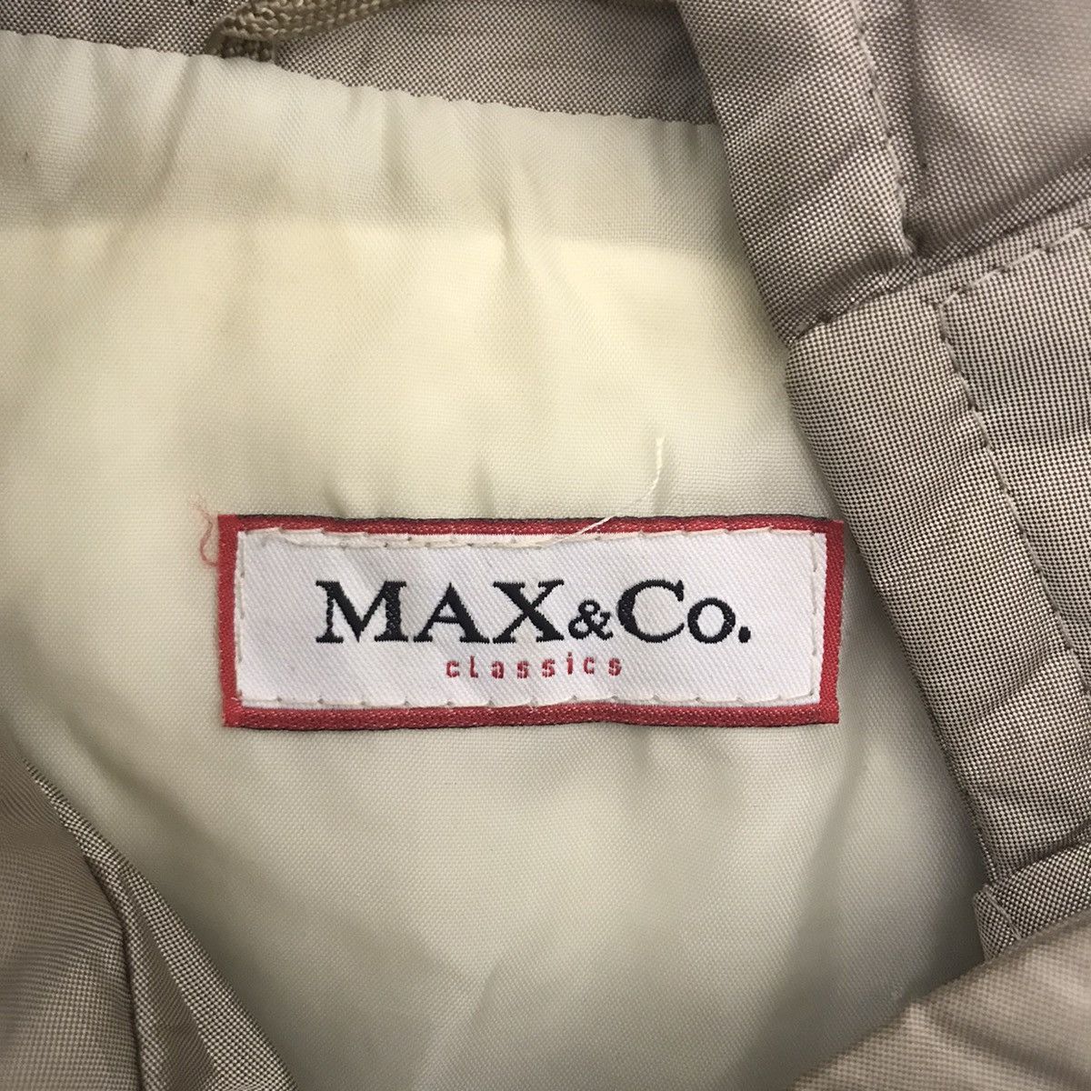 Vintage MAX MARA CLASSICS Italy Long Puffer CoatTrench Jacket Max&Co Size US S / EU 44-46 / 1 - 3 Thumbnail