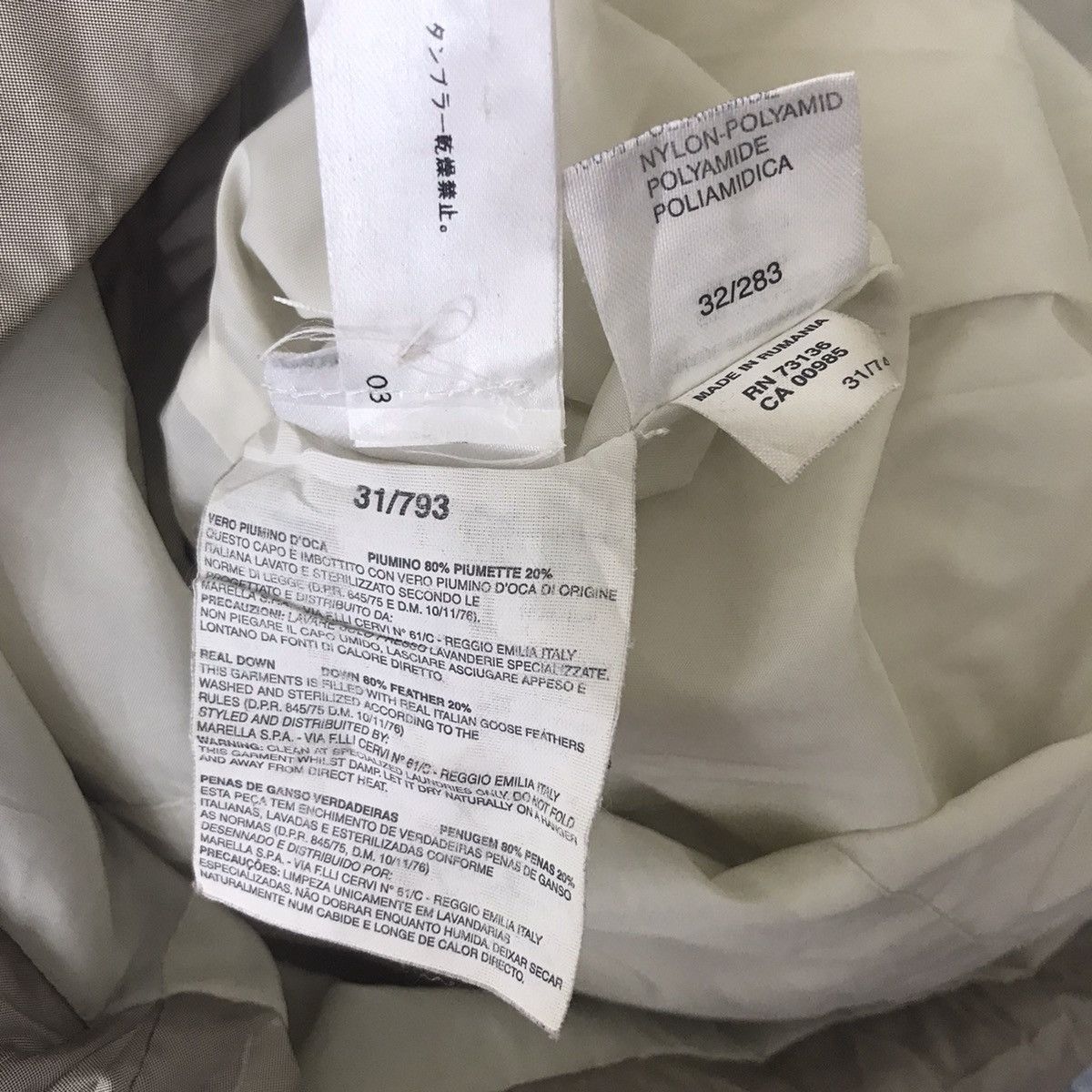 Vintage MAX MARA CLASSICS Italy Long Puffer CoatTrench Jacket Max&Co Size US S / EU 44-46 / 1 - 5 Thumbnail