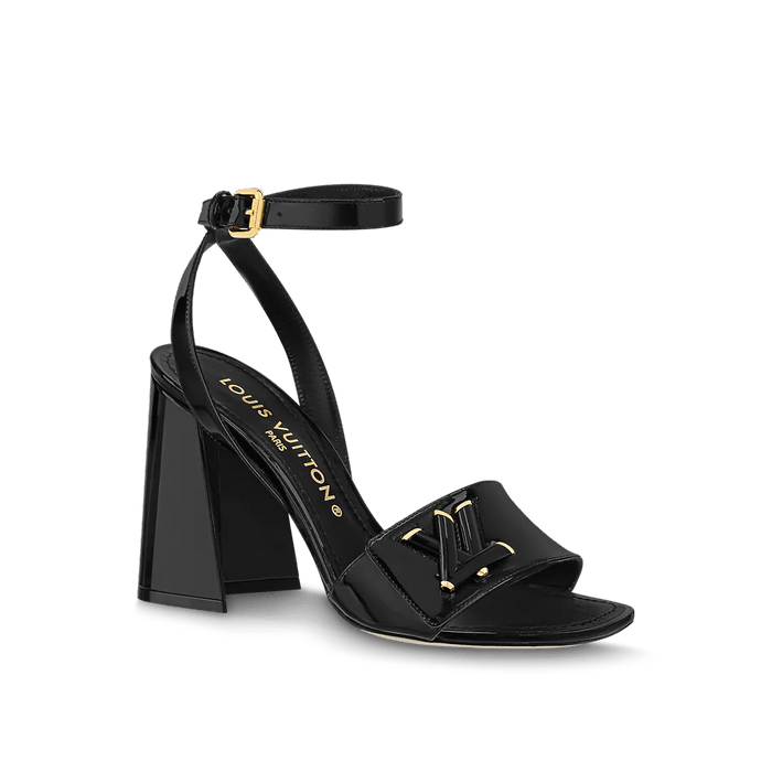 Louis Vuitton Shake Sandal BLACK. Size 41.0