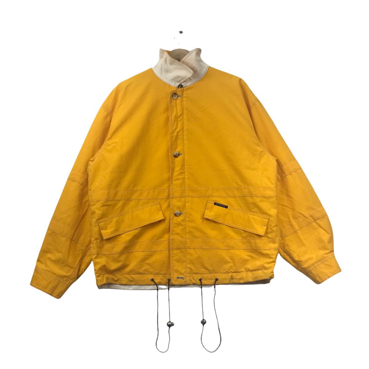 Vintage ELLE HOMME PARIS Reversible Sport Embroidered Bomber Jacket Size US L / EU 52-54 / 3 - 6 Thumbnail
