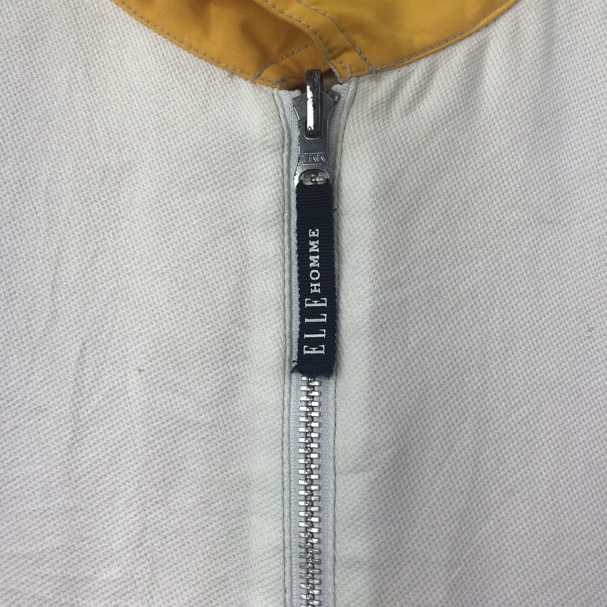 Vintage ELLE HOMME PARIS Reversible Sport Embroidered Bomber Jacket Size US L / EU 52-54 / 3 - 5 Thumbnail