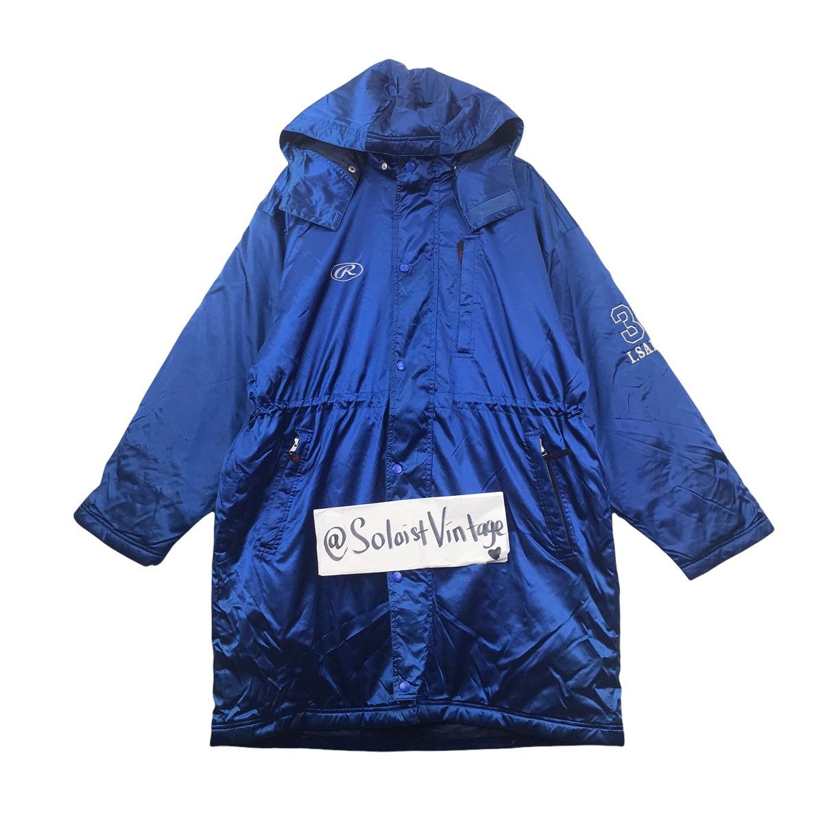 Vintage RAWLINGS DANGEROUS BaseballCoat MLB Sport Parka JacketHoodie Size US XXL / EU 58 / 5 - 1 Thumbnail