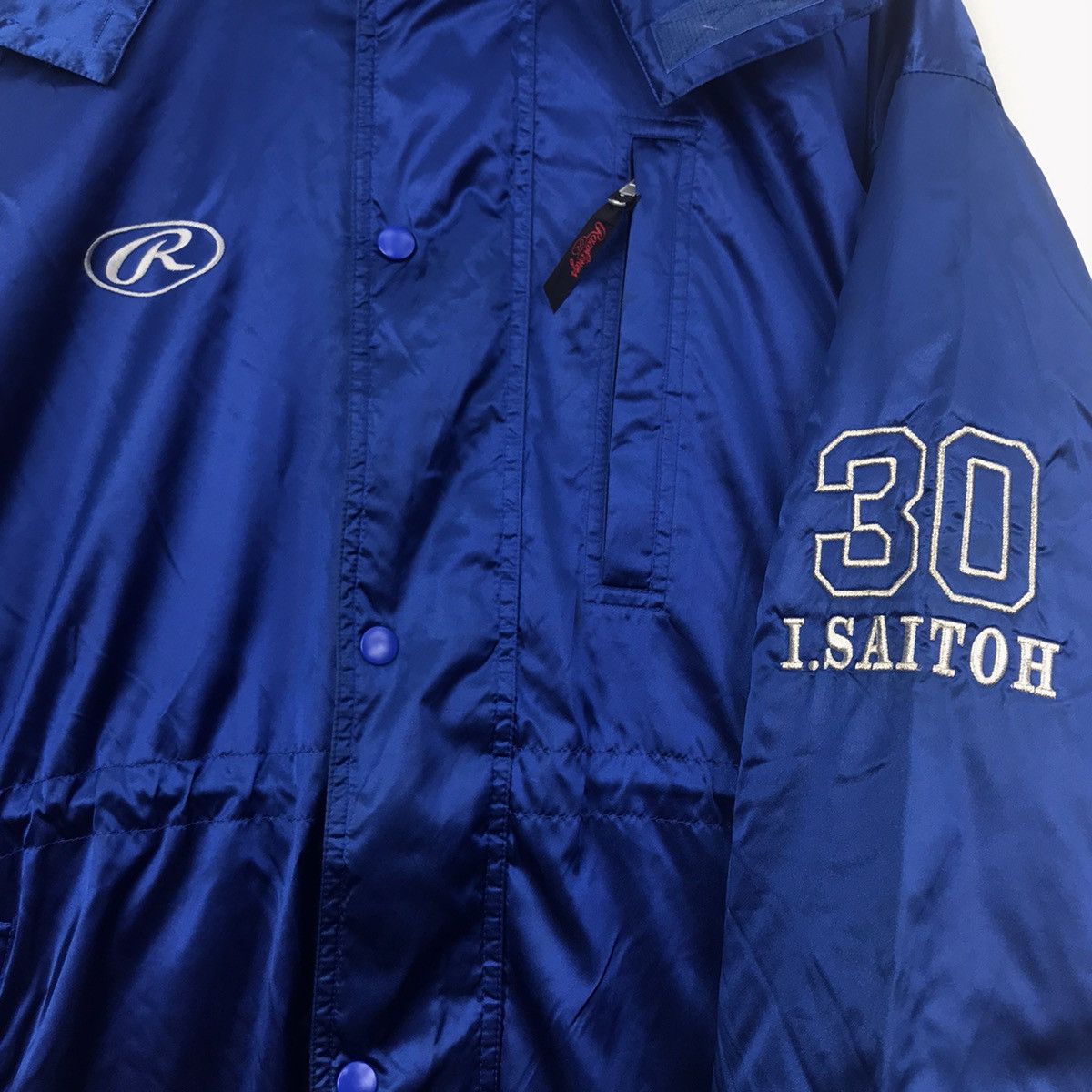 Vintage RAWLINGS DANGEROUS BaseballCoat MLB Sport Parka JacketHoodie Size US XXL / EU 58 / 5 - 5 Thumbnail