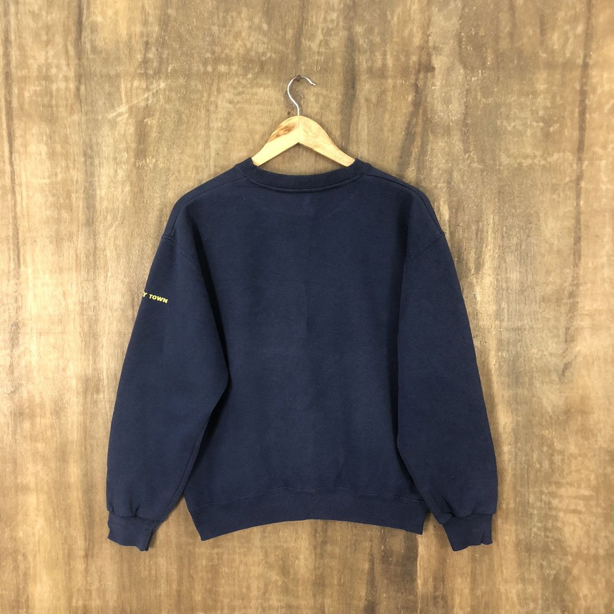 Peanuts Vintage Snoopy Town Dark Blue Sweatshirt #164 Size US M / EU 48-50 / 2 - 9 Thumbnail