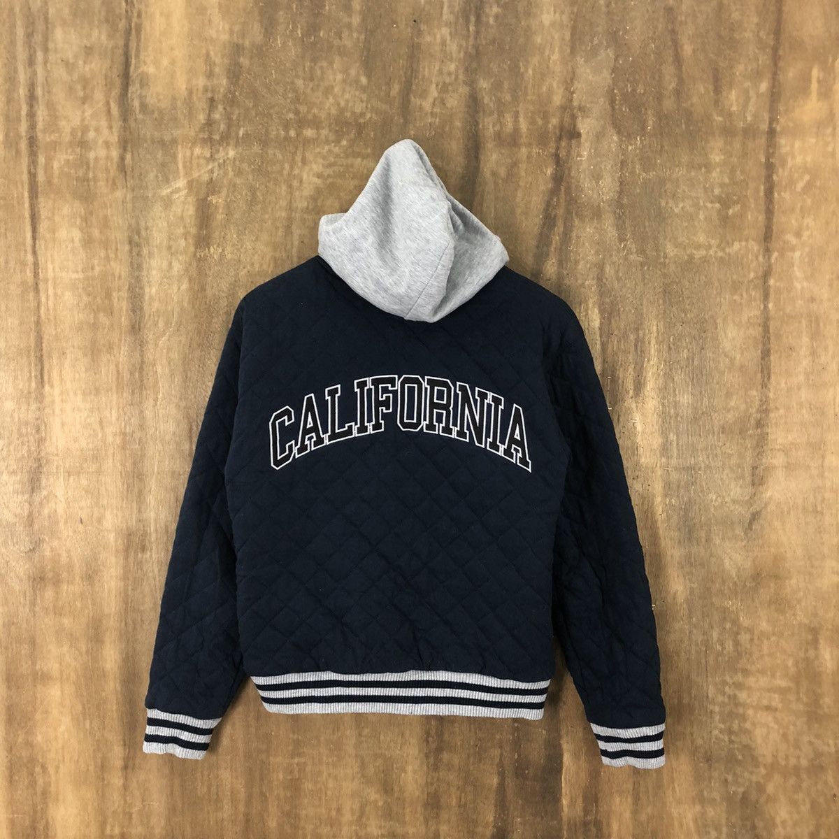 Japanese Brand Vintage Rodeo Crows Zip-Up Hoodie Dark Blue #175 Size US M / EU 48-50 / 2 - 1 Thumbnail