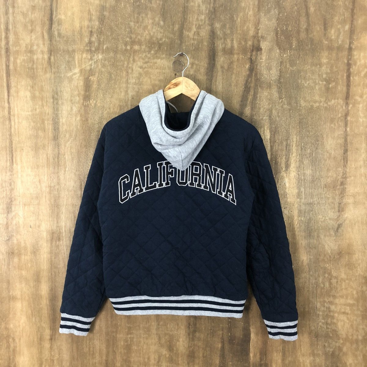 Japanese Brand Vintage Rodeo Crows Zip-Up Hoodie Dark Blue #175 Size US M / EU 48-50 / 2 - 3 Thumbnail
