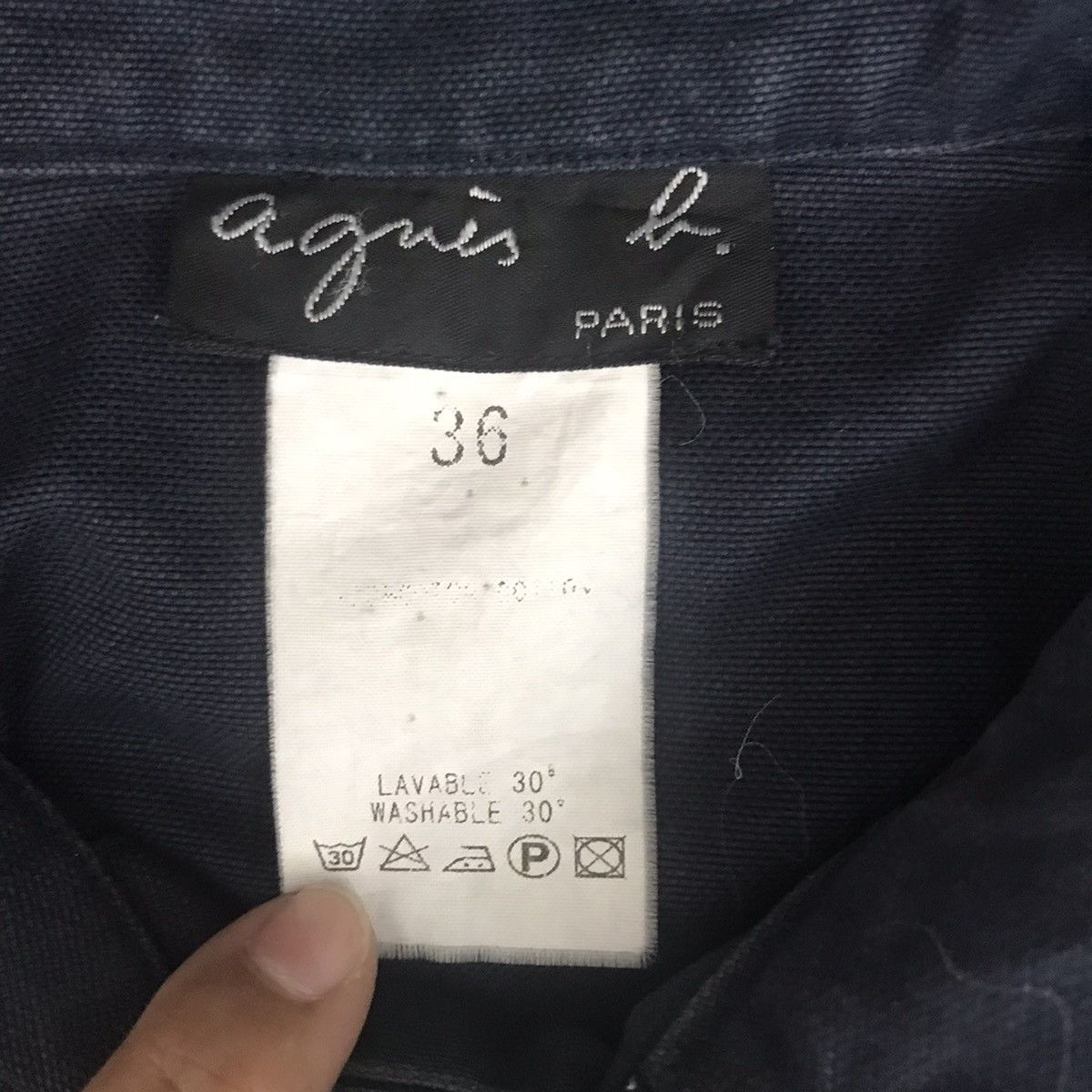 agnes b. AGNES B PARIS Japanese Brand Black Coat Jacket Size US S / EU 44-46 / 1 - 3 Thumbnail