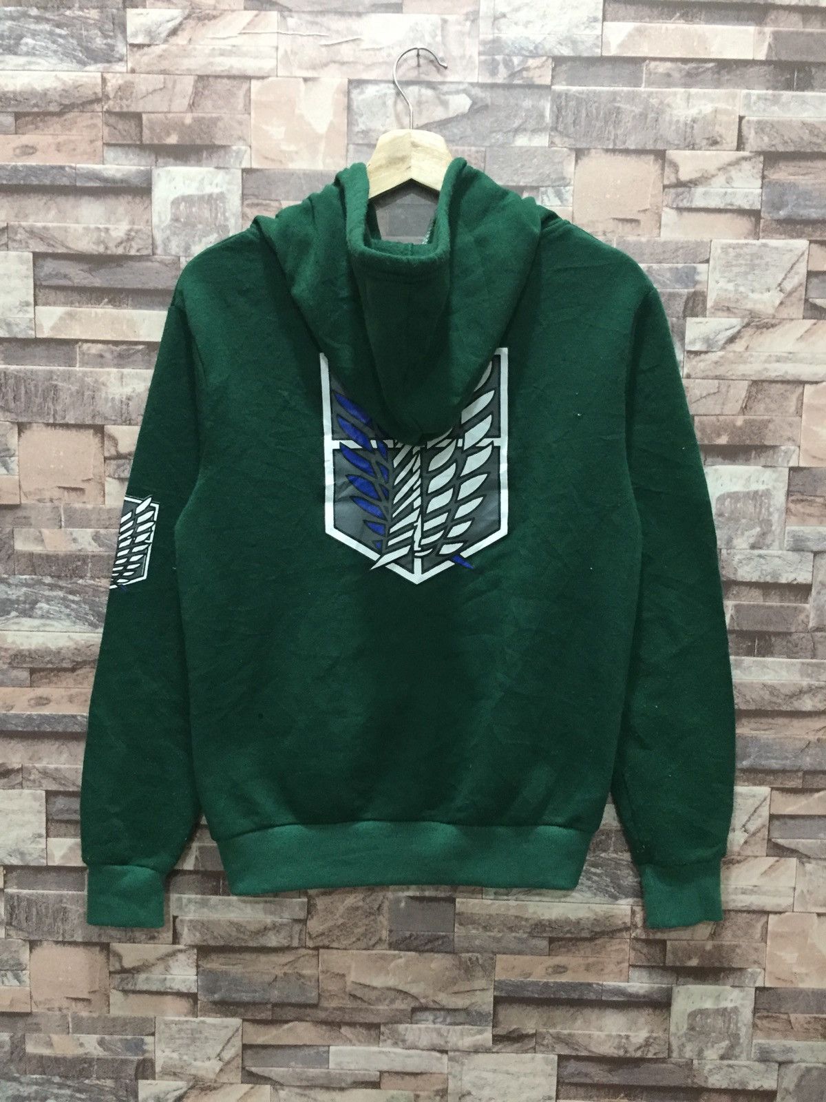 Anime Attack on Titan Words of Freedom Hoodie #7-67 Size US L / EU 52-54 / 3 - 2 Thumbnail