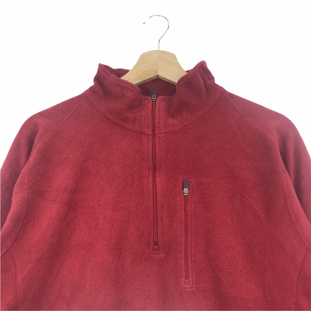 L.L. Bean LL BEAN USA Red Maroon Half Zipper Sweatshirt L.L Bean Size US L / EU 52-54 / 3 - 2 Thumbnail