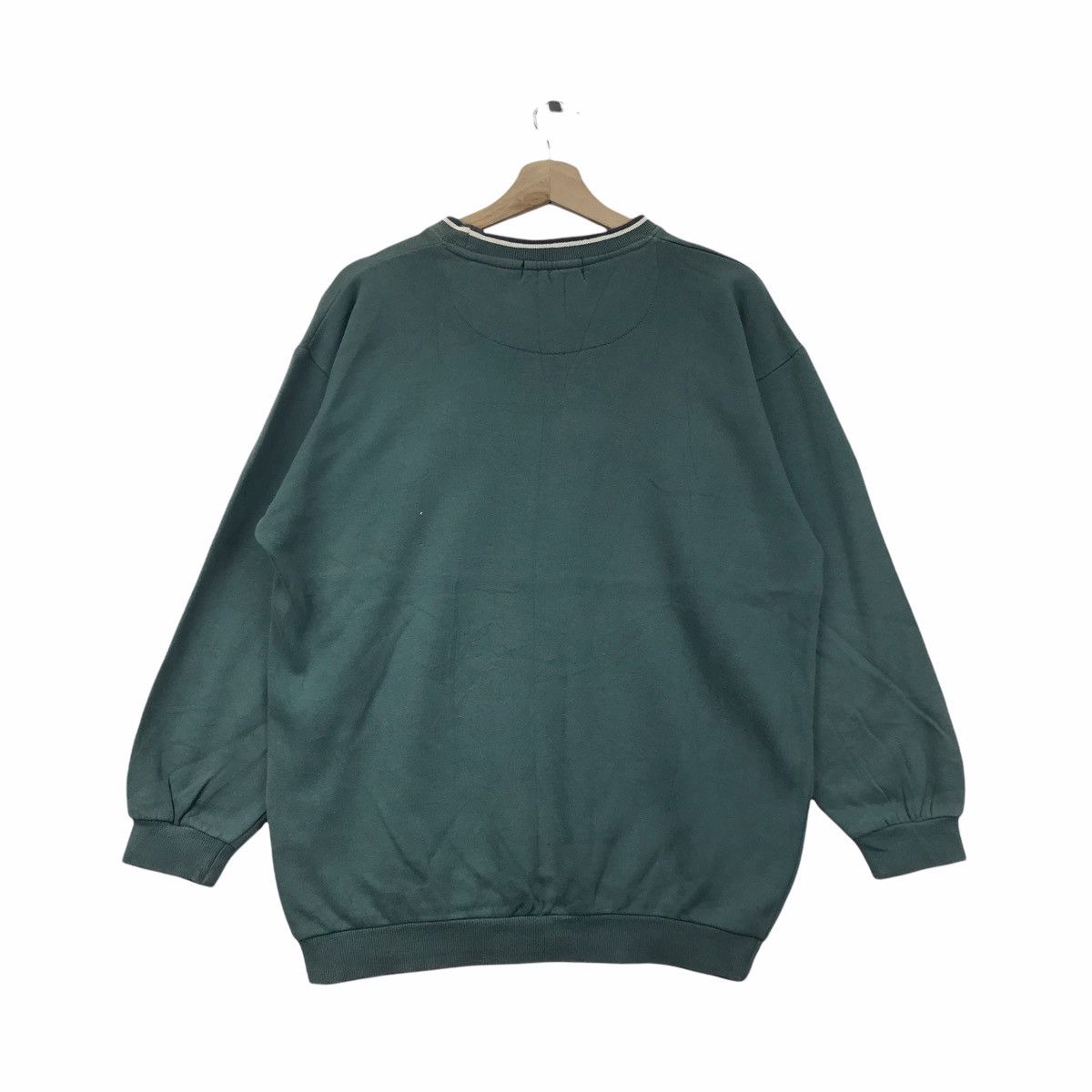Vintage Vintage LUCIANO VALENTINO ITALY Embroidered Sweatshirt Size US M / EU 48-50 / 2 - 7 Thumbnail