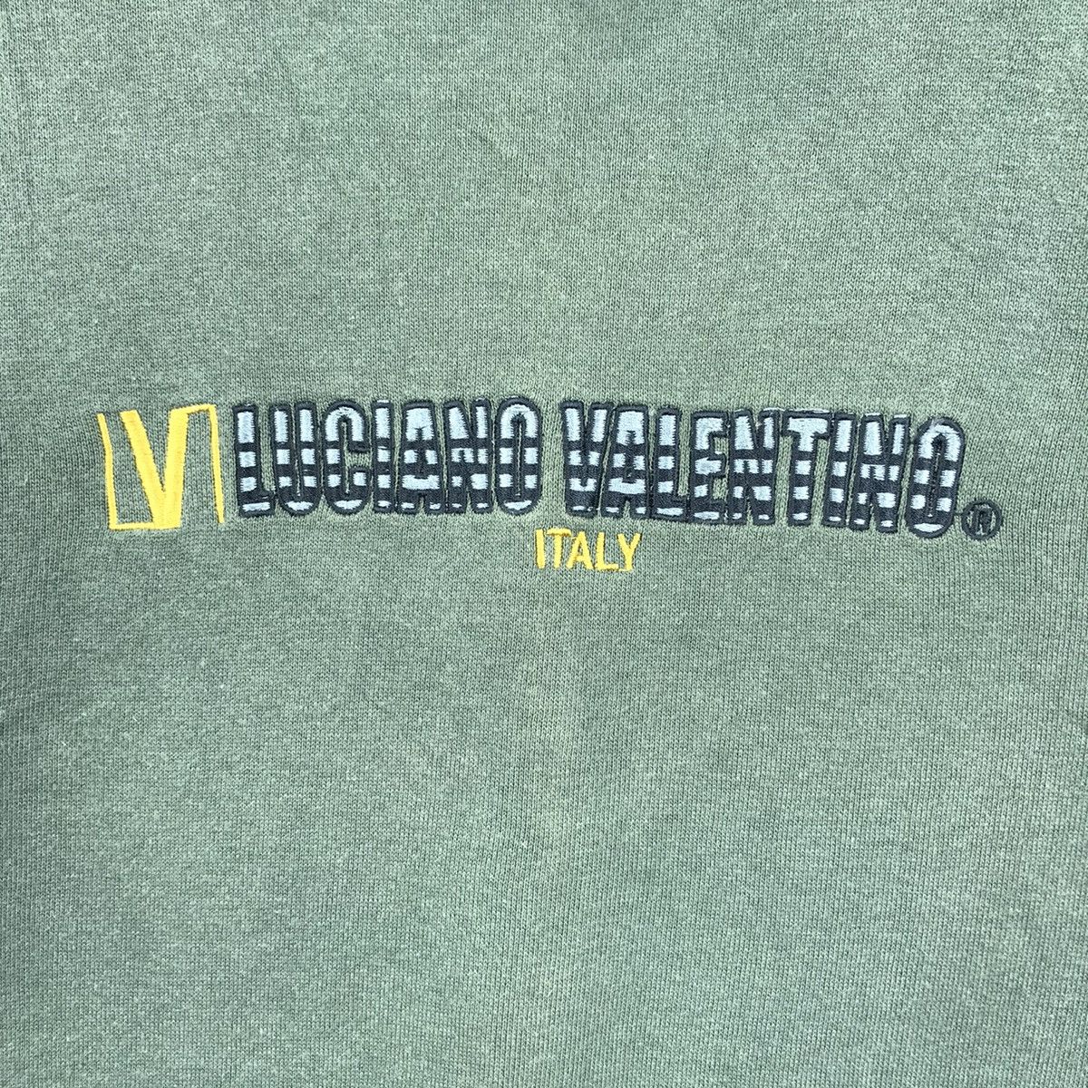 Vintage Vintage LUCIANO VALENTINO ITALY Embroidered Sweatshirt Size US M / EU 48-50 / 2 - 3 Thumbnail