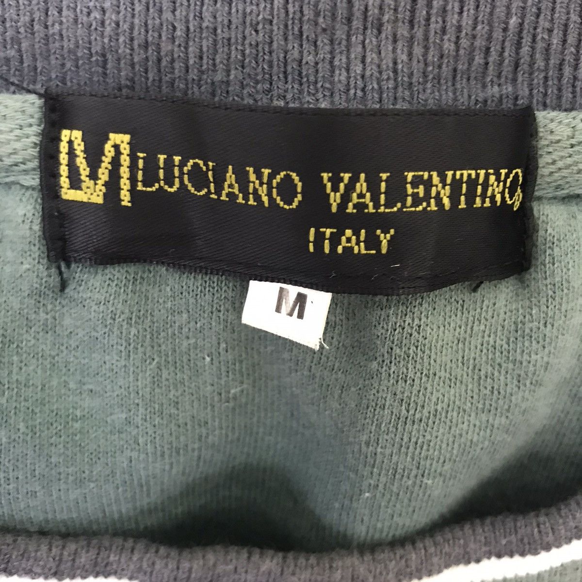 Vintage Vintage LUCIANO VALENTINO ITALY Embroidered Sweatshirt Size US M / EU 48-50 / 2 - 4 Thumbnail